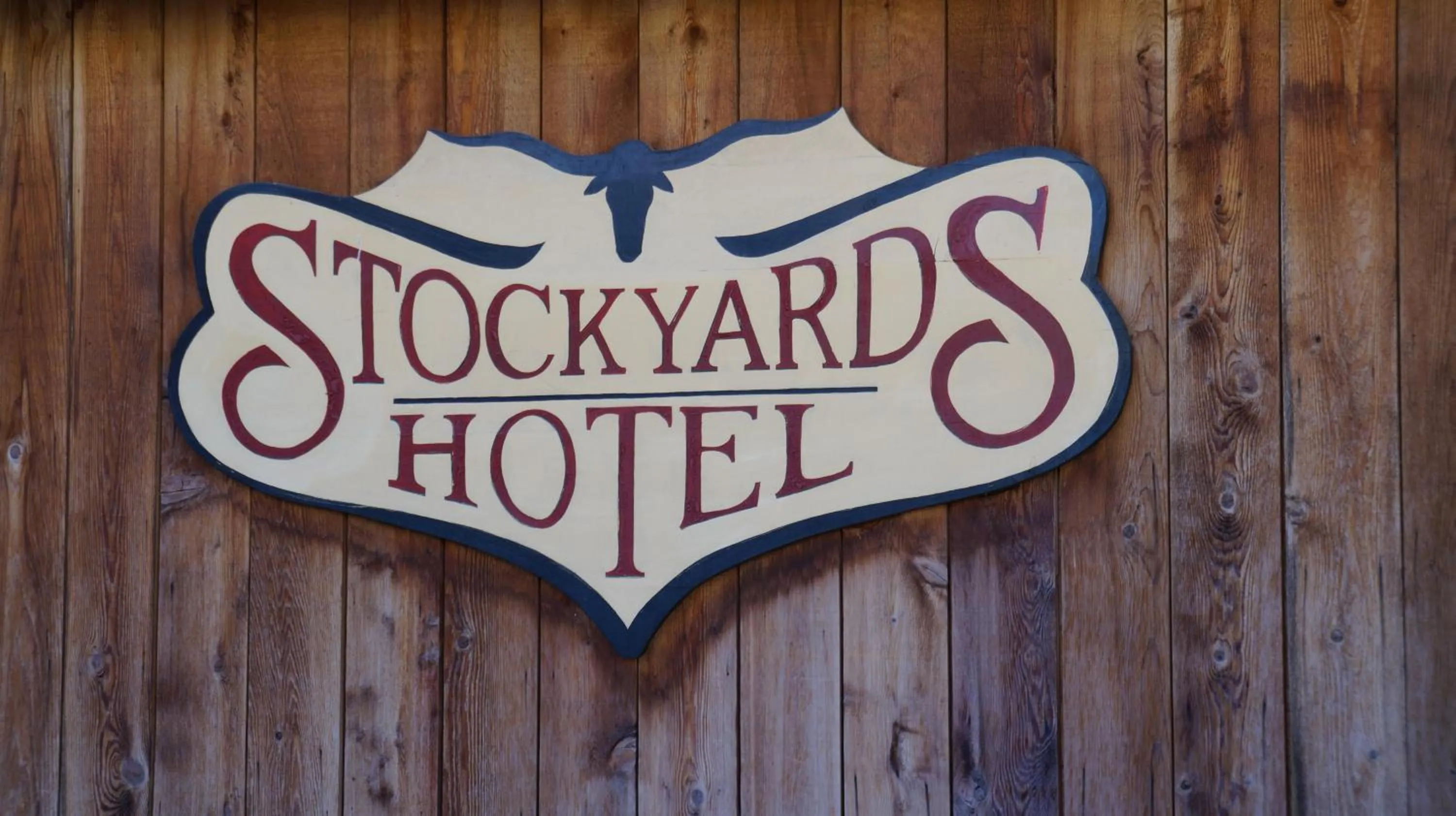 Property logo or sign in Stockyards Hotel