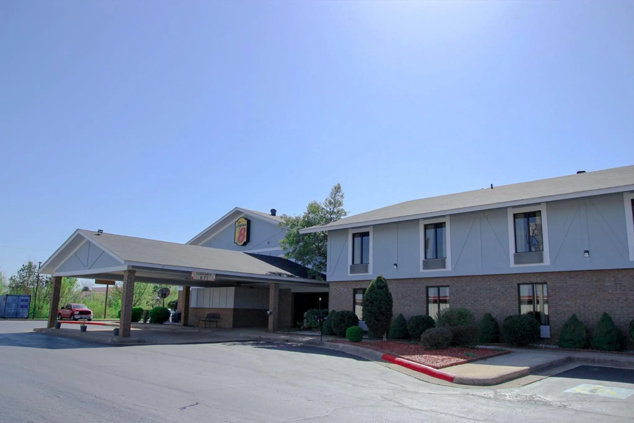 Property building in Super 8 by Wyndham Harrison AR