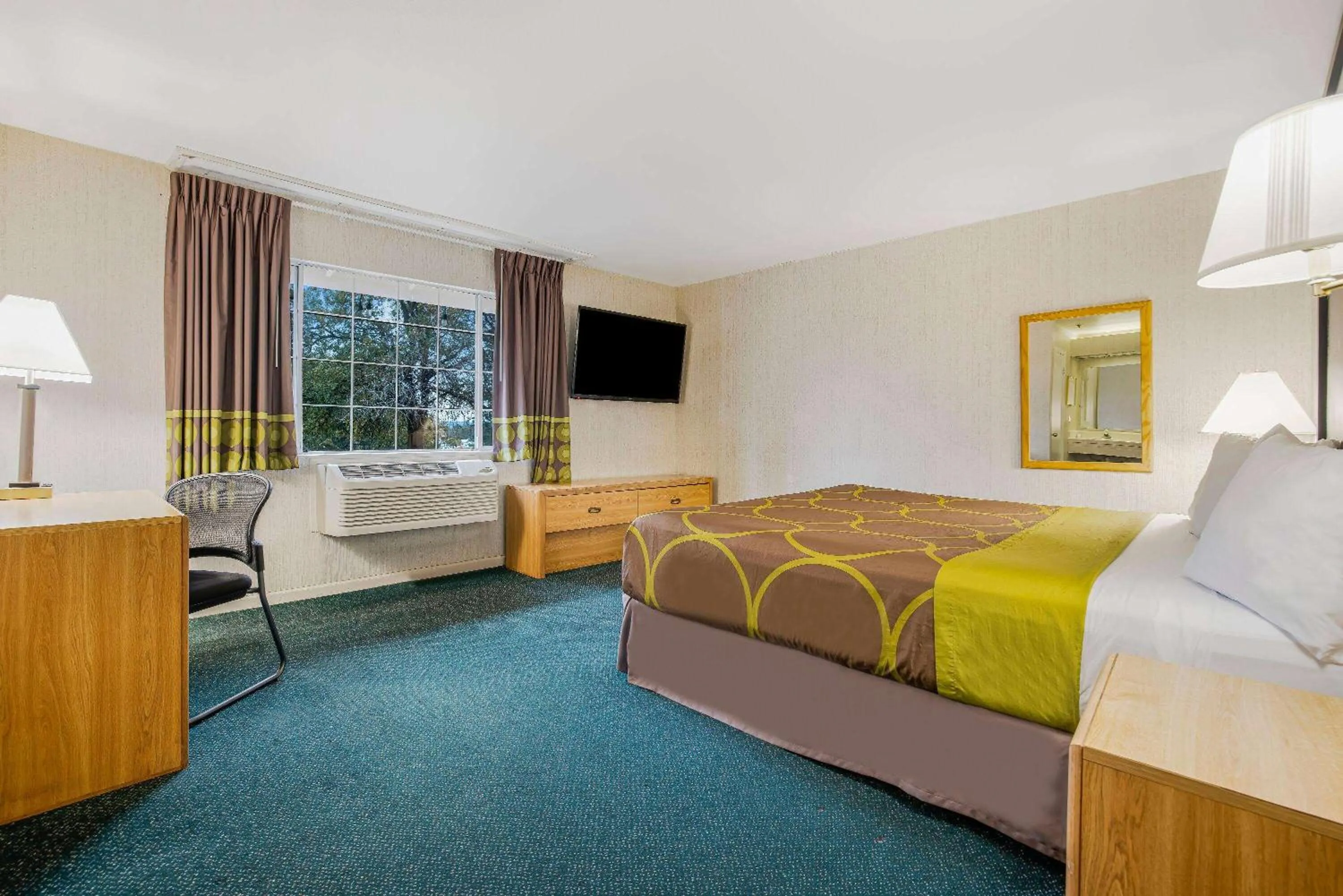 Bed in Super 8 by Wyndham Auburn