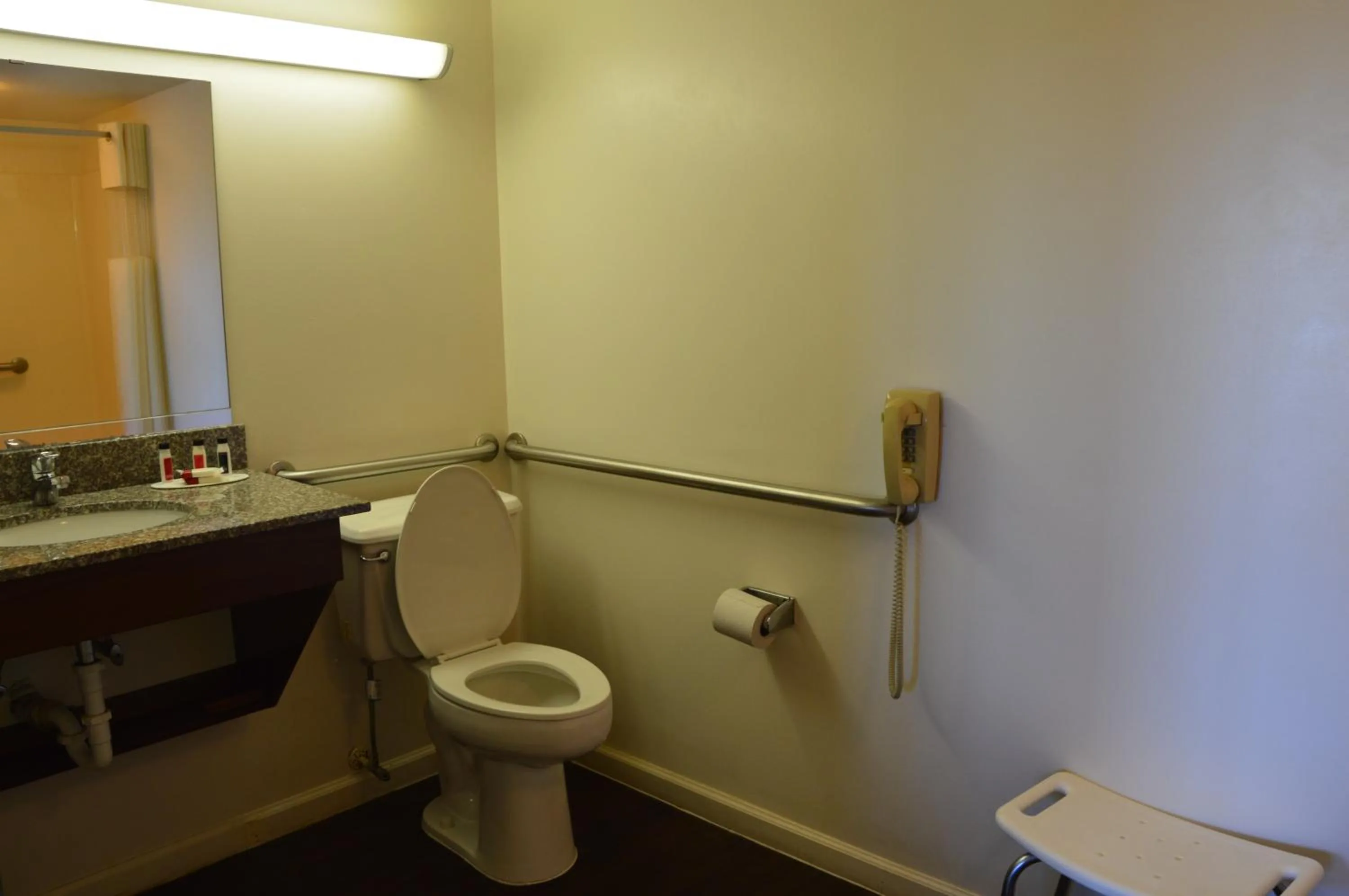 Bathroom in Super 8 by Wyndham Monticello