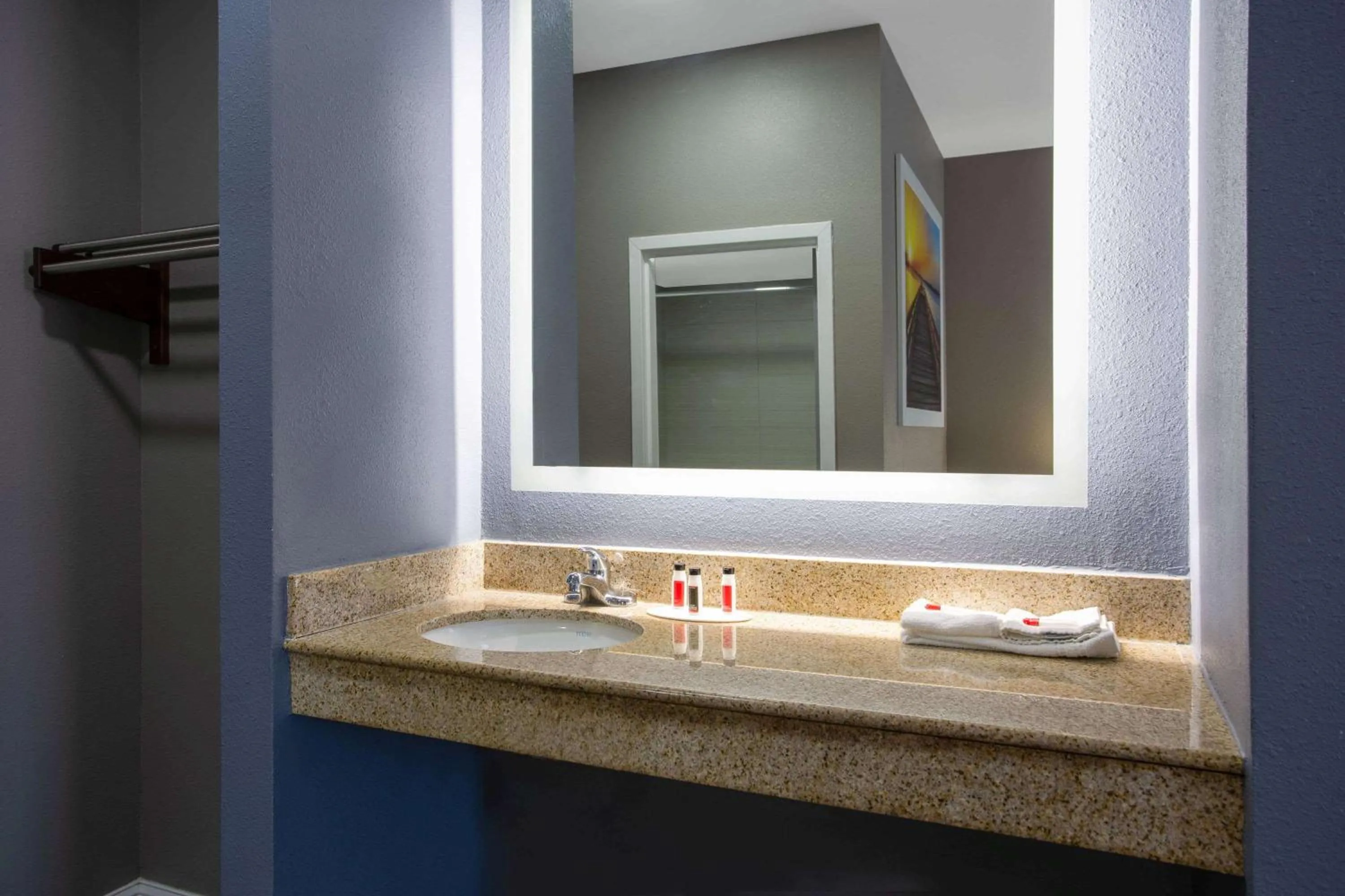 Bathroom in Days Inn by Wyndham Chesapeake