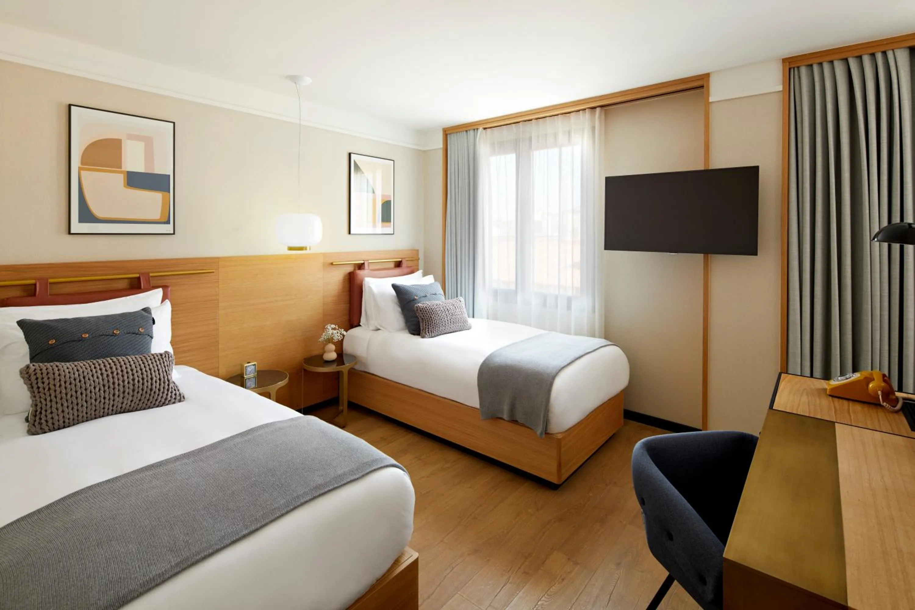 Bed in Kimpton Vividora Hotel by IHG