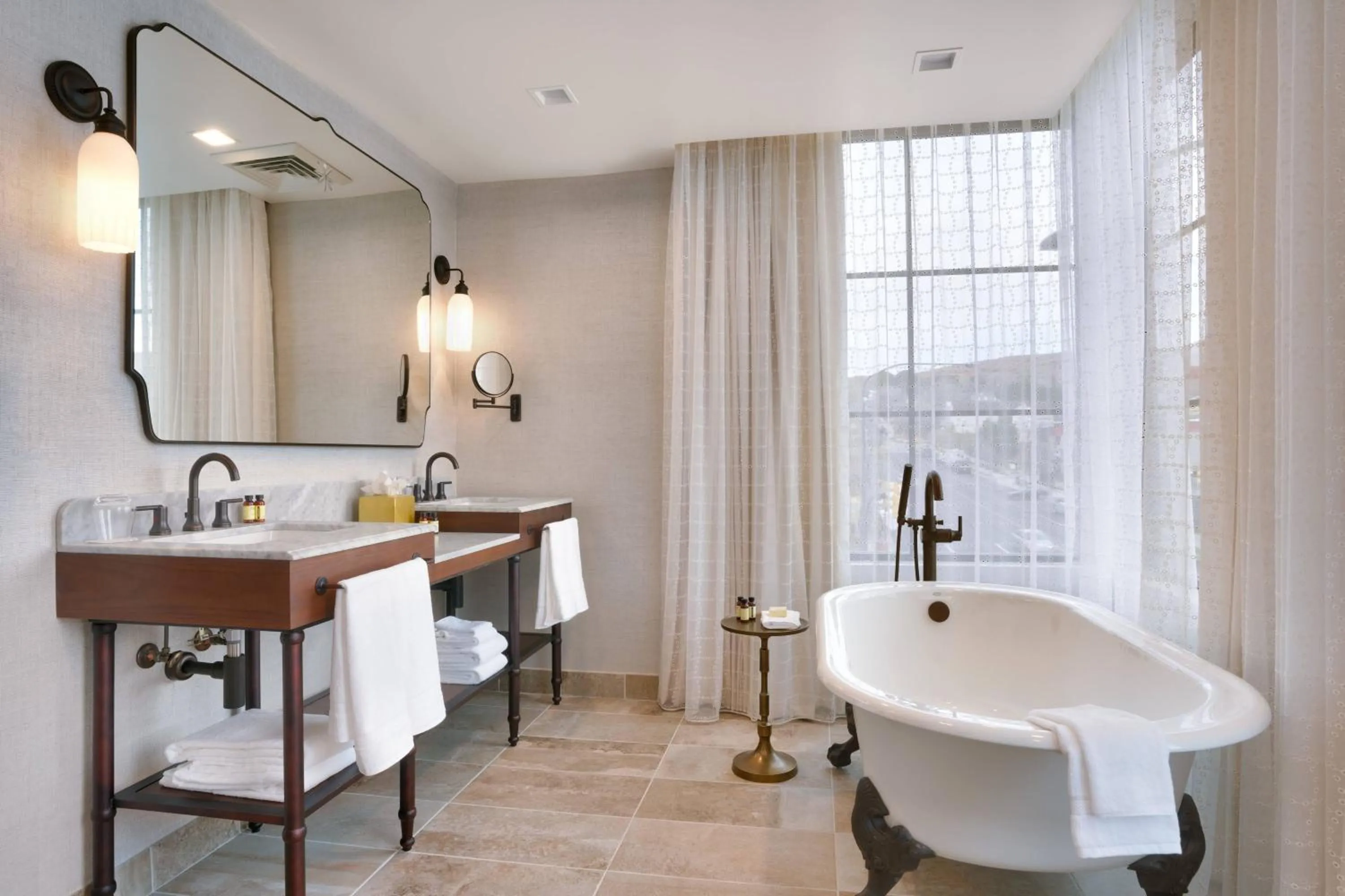 Bathroom in The Advenire, Autograph Collection