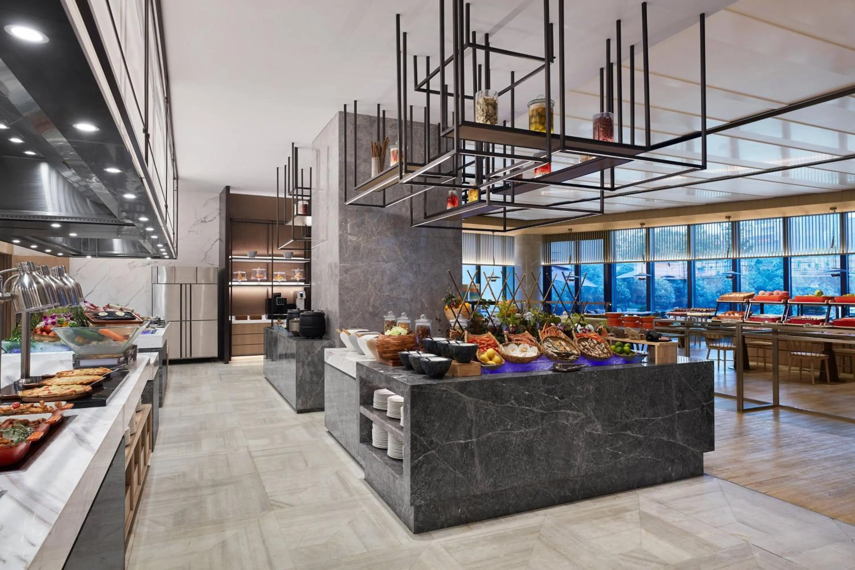 Restaurant/places to eat in Courtyard by Marriott Shanghai Songjiang