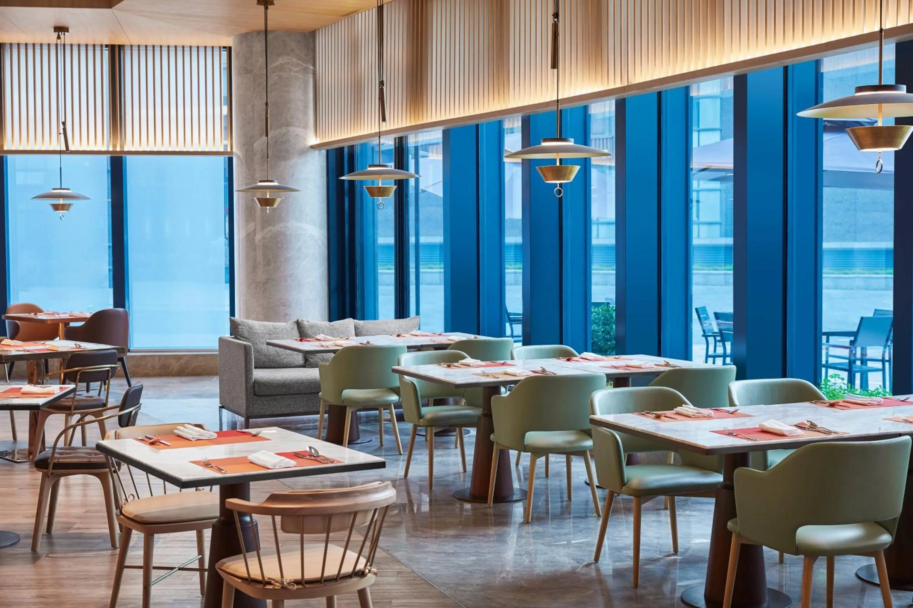 Restaurant/places to eat in Courtyard by Marriott Shanghai Songjiang