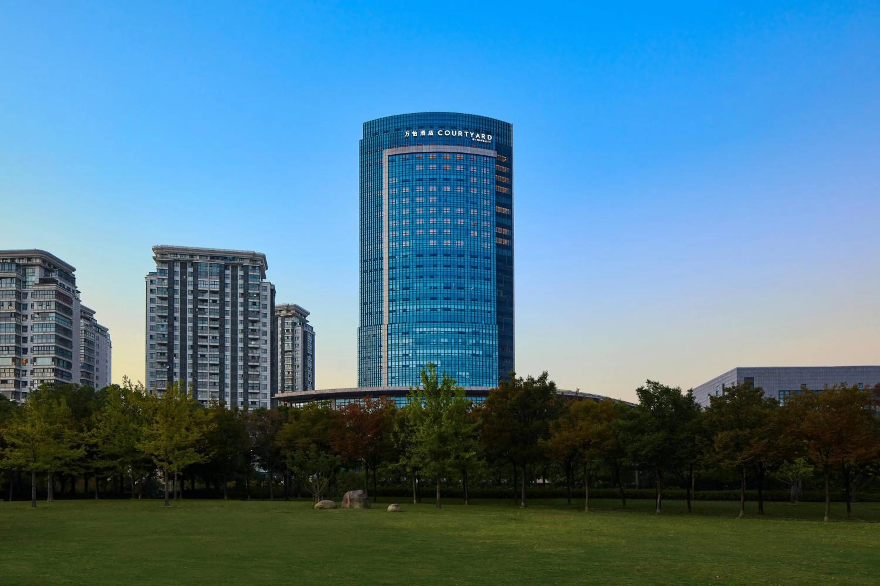 Property building in Courtyard by Marriott Shanghai Songjiang