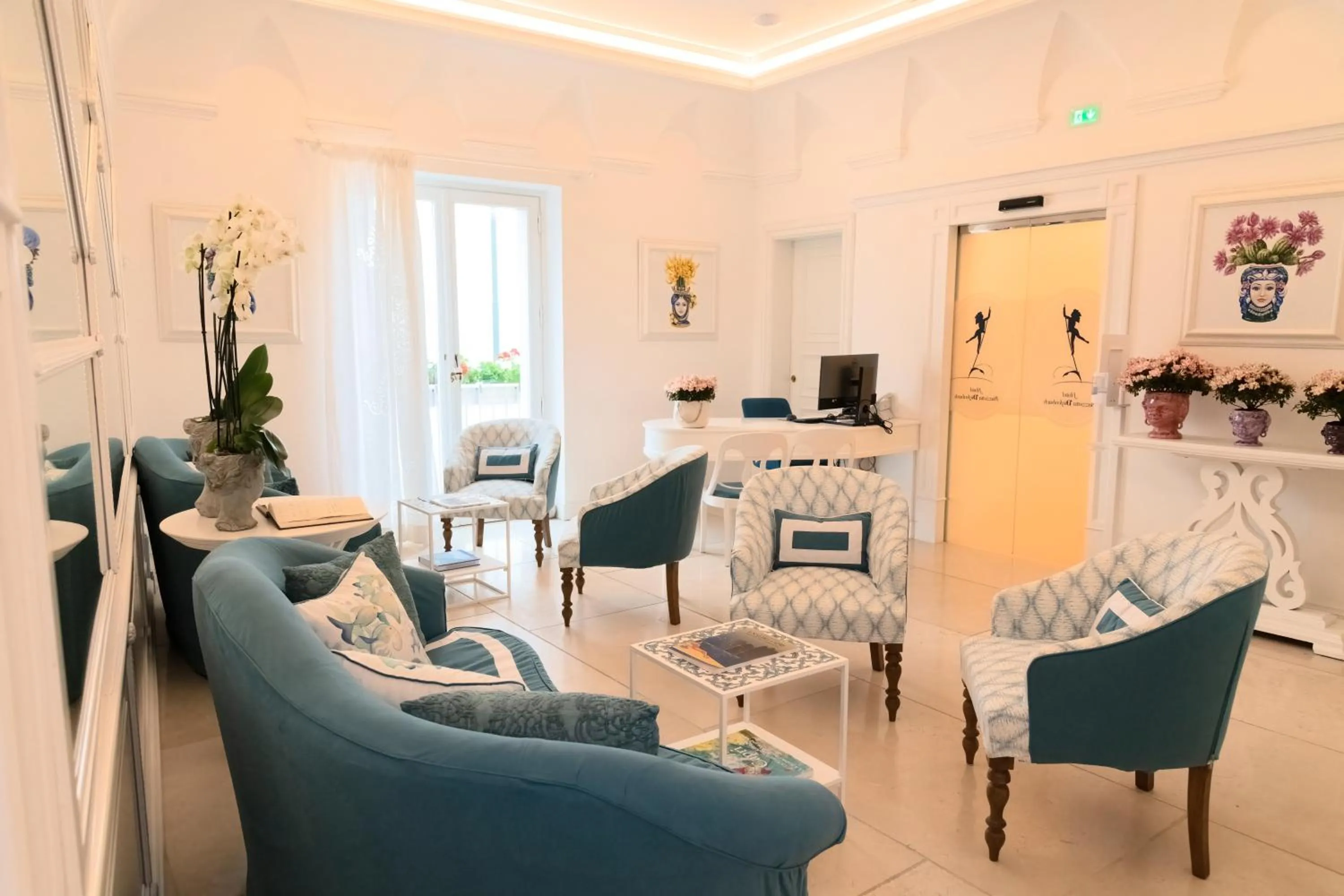 Lobby or reception in Piazzetta Diefenbach