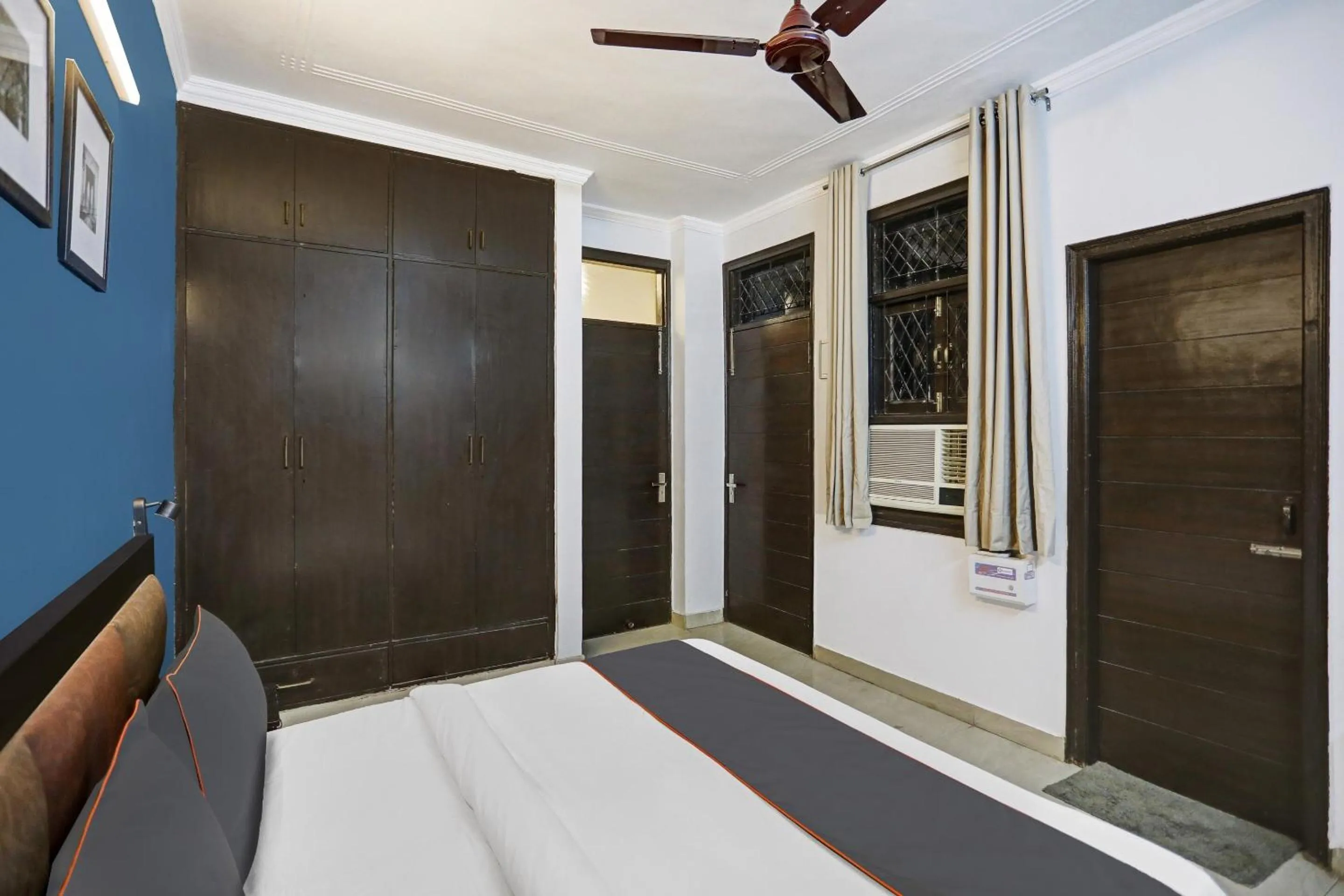 Bedroom, Bed in Super Collection O Agniv Residency Near Saket Metro