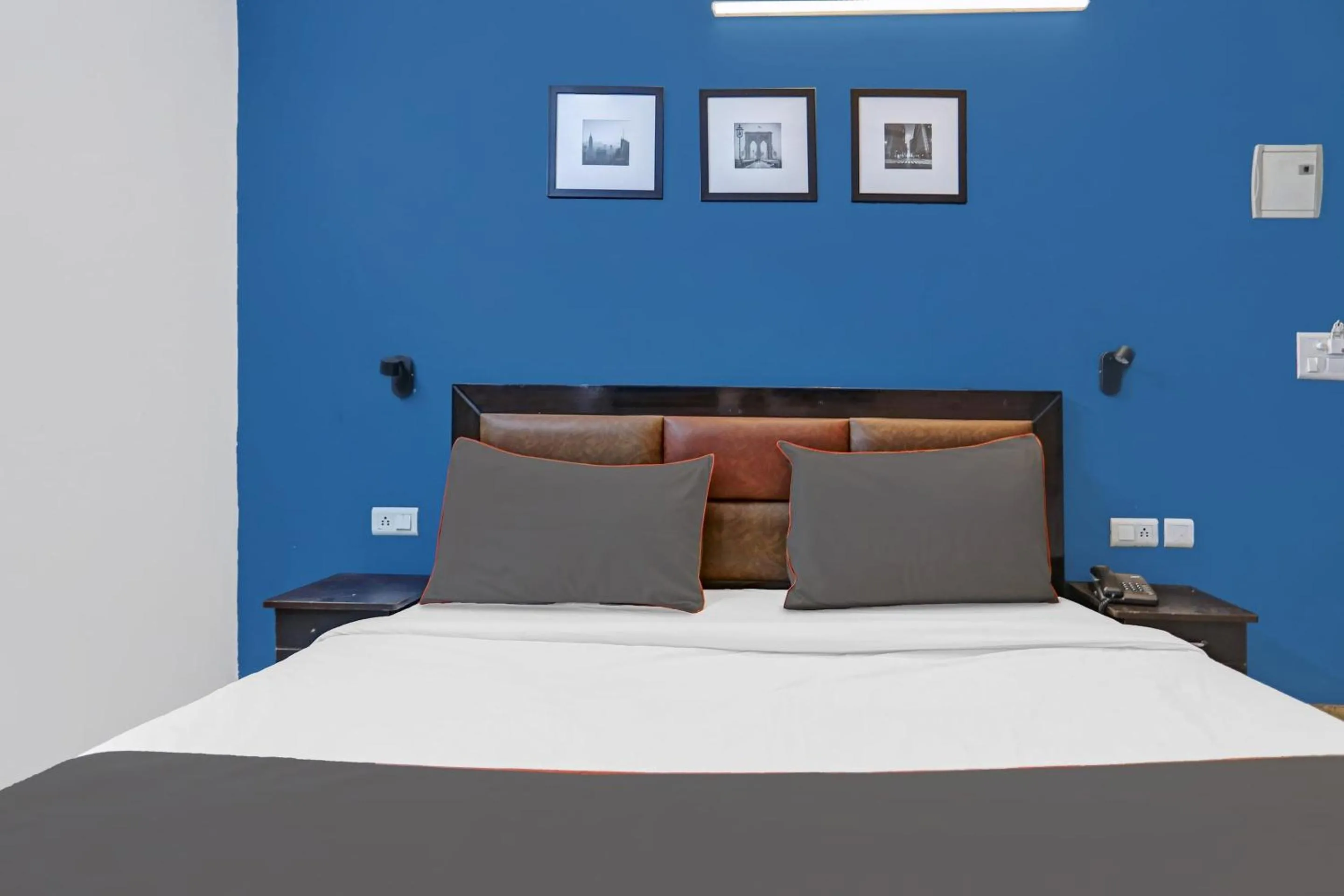 Bedroom, Bed in Super Collection O Agniv Residency Near Saket Metro