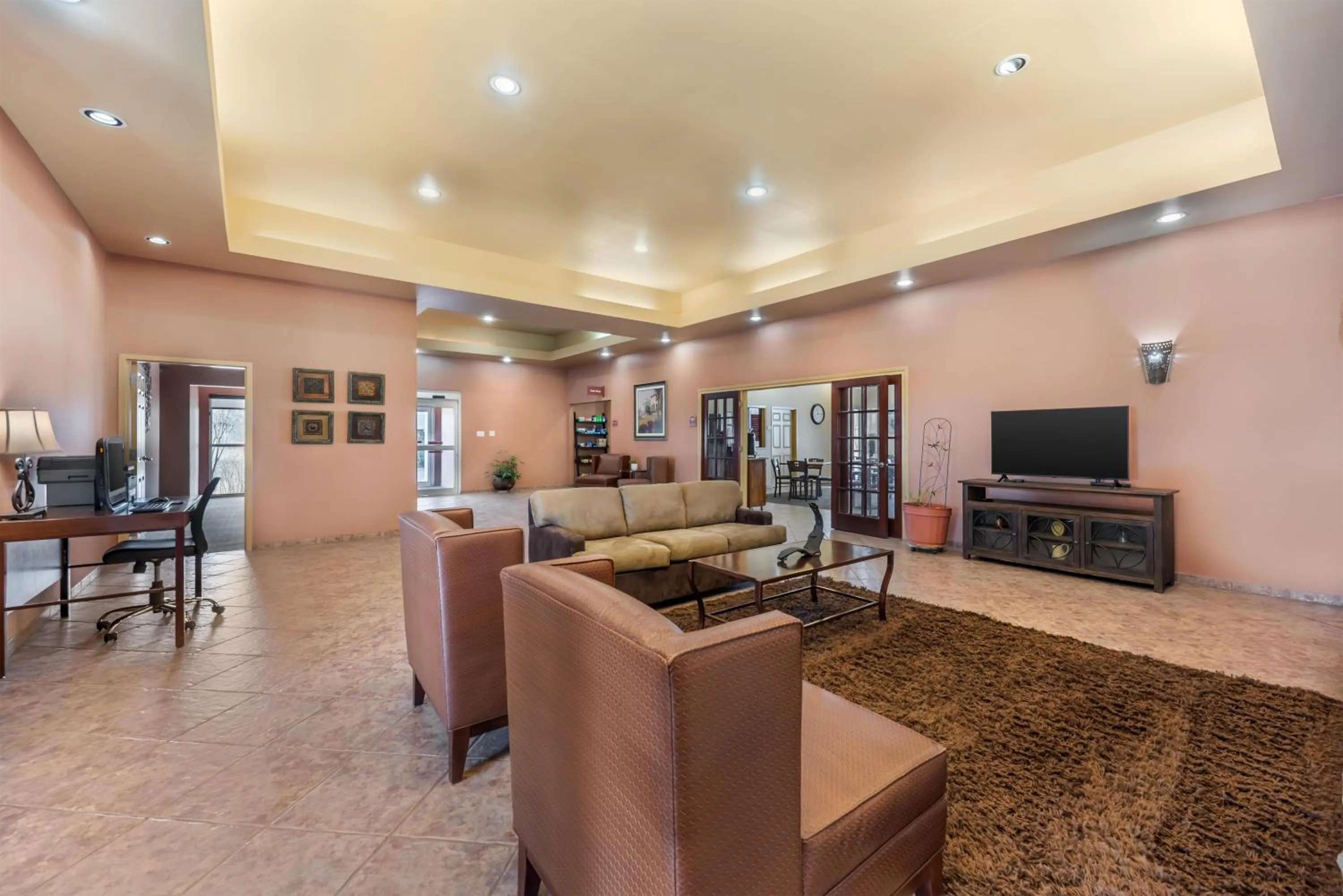 Lobby or reception in Best Western Dos Rios