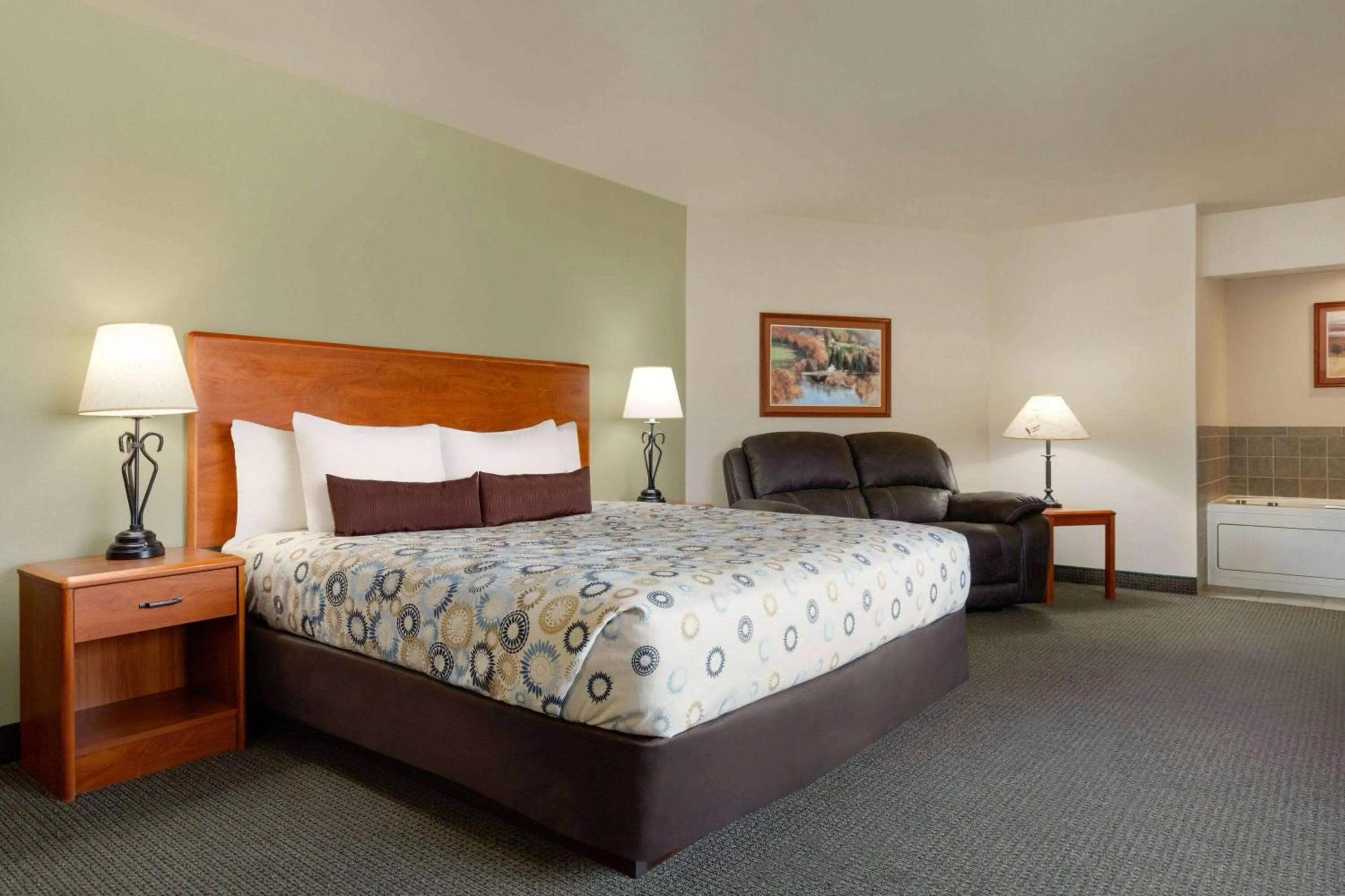 Photo of the whole room, Bed in AmericInn by Wyndham Havre