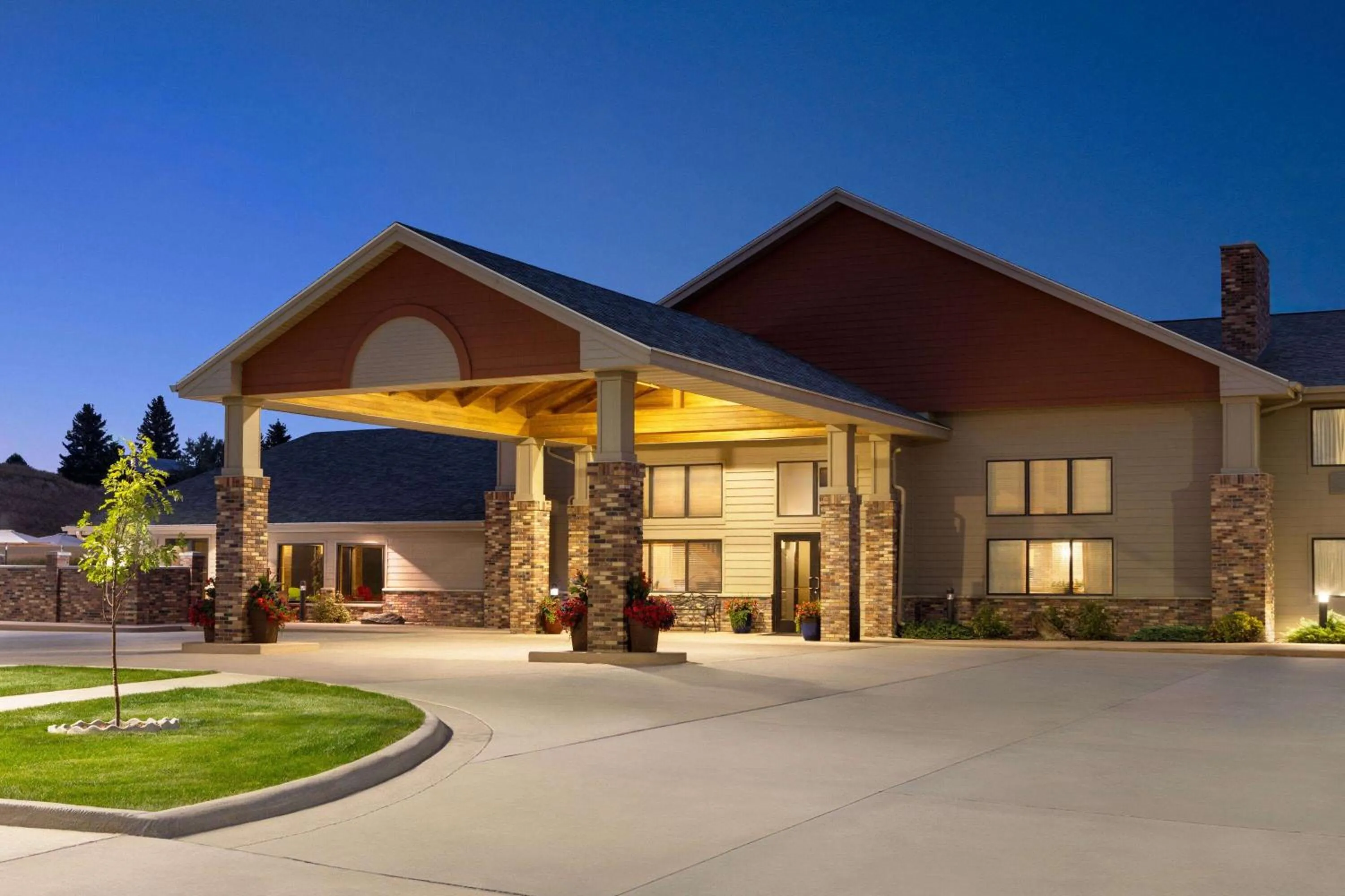 Property building in AmericInn by Wyndham Havre