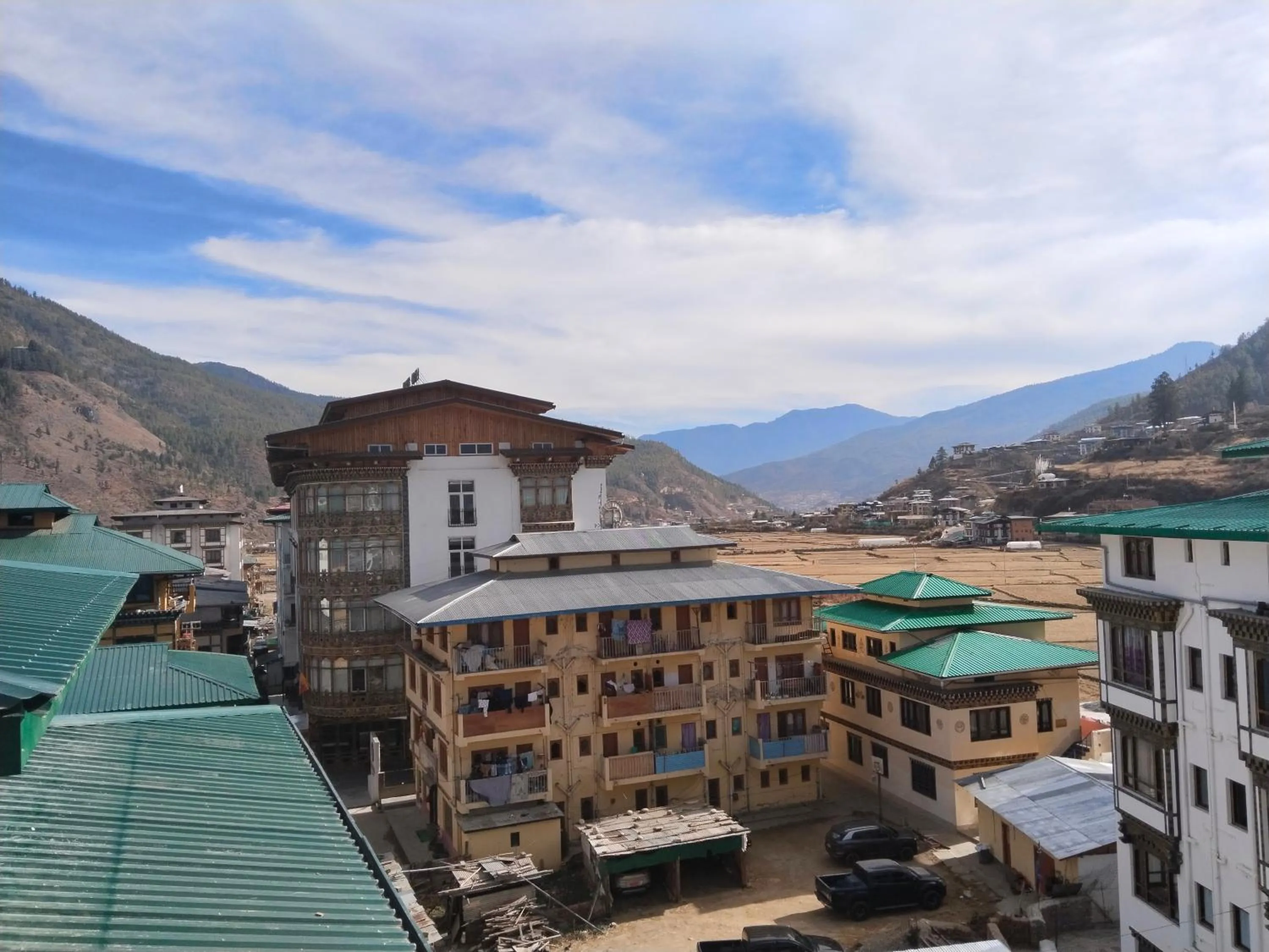 Bird's eye view in Nirvana Inn