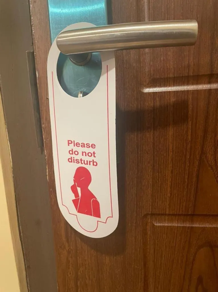 Text overlay in Nirvana Inn