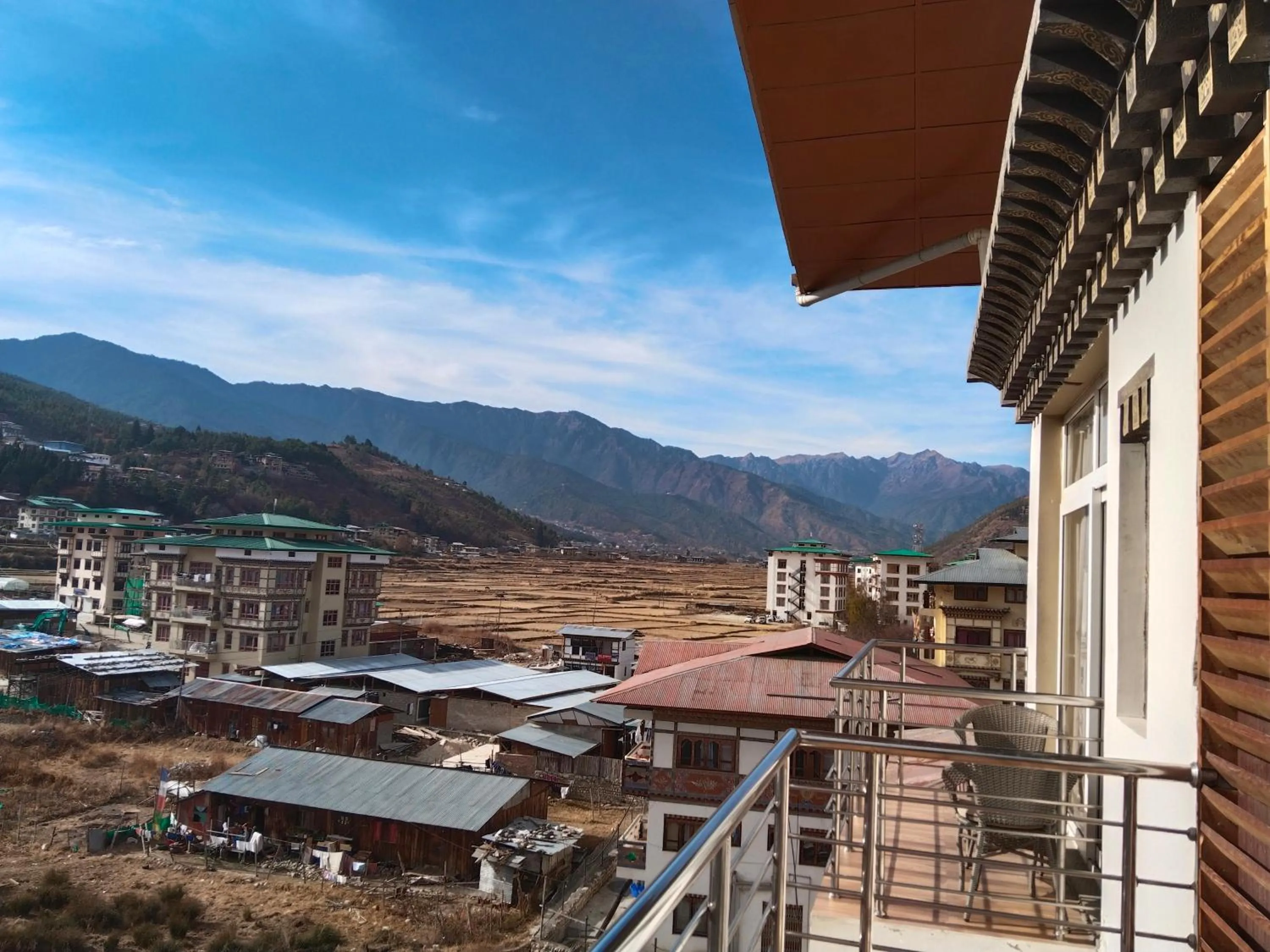 Mountain view in Nirvana Inn