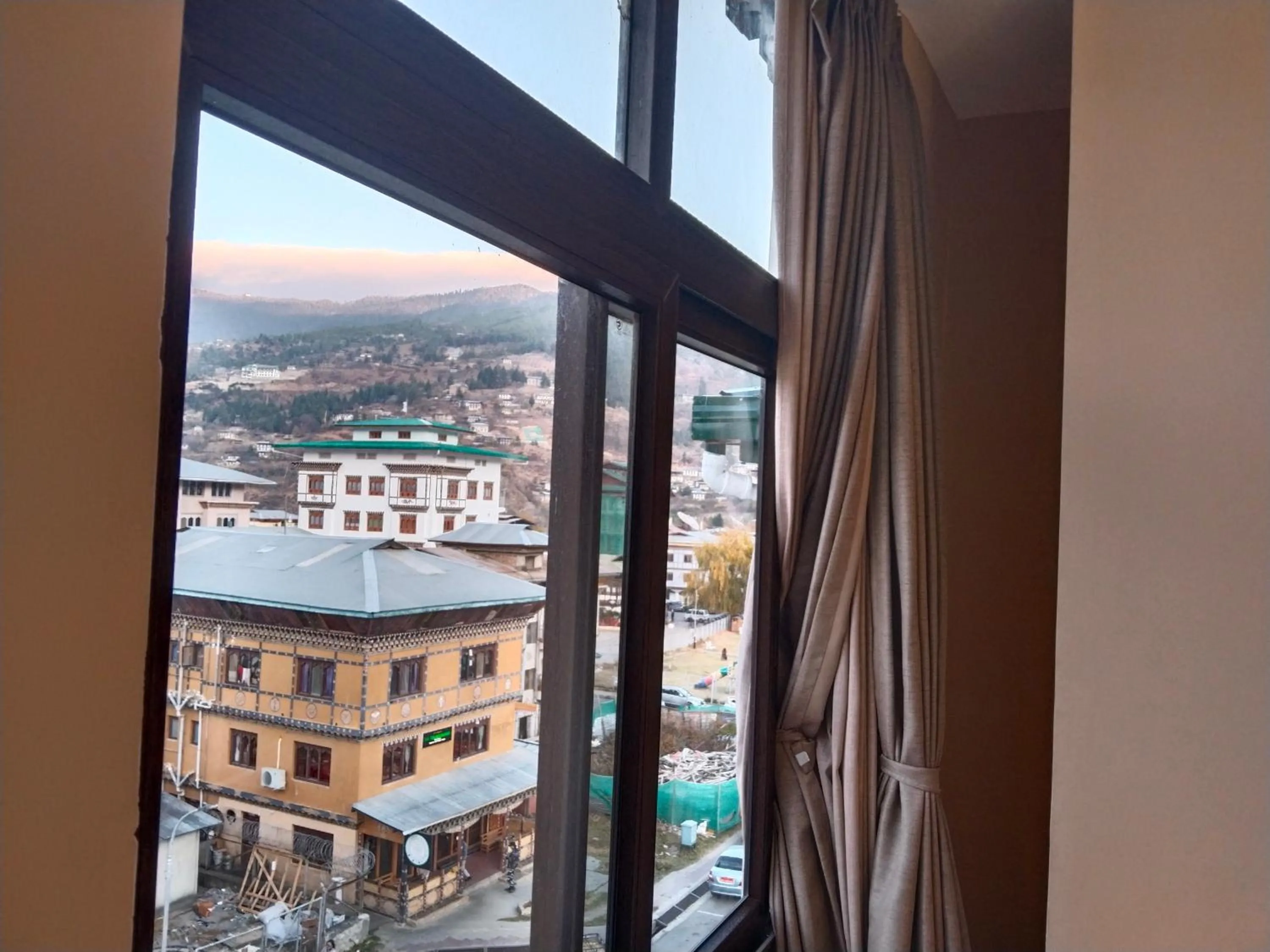 City view in Nirvana Inn