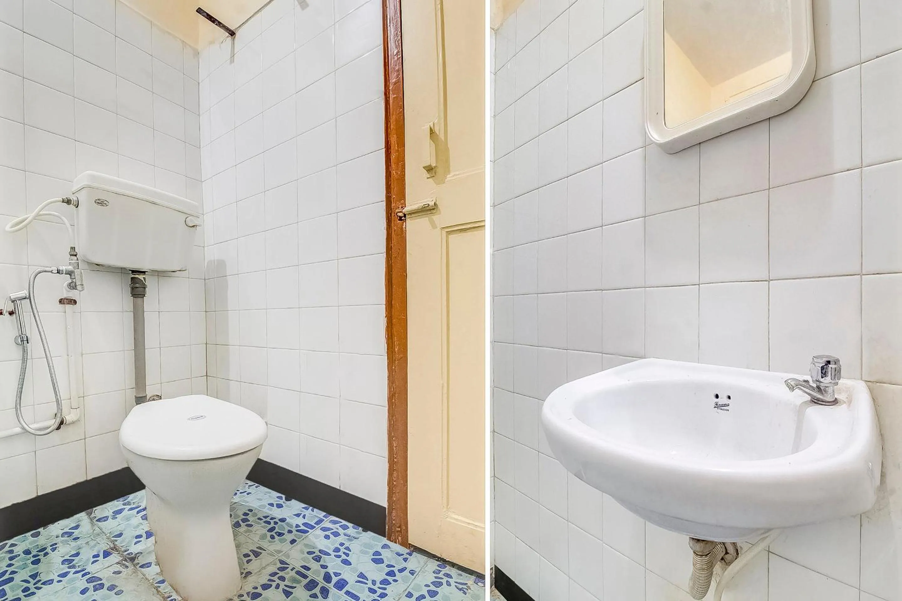 Bathroom in Hotel O New Ushakal Lodging & Boarding