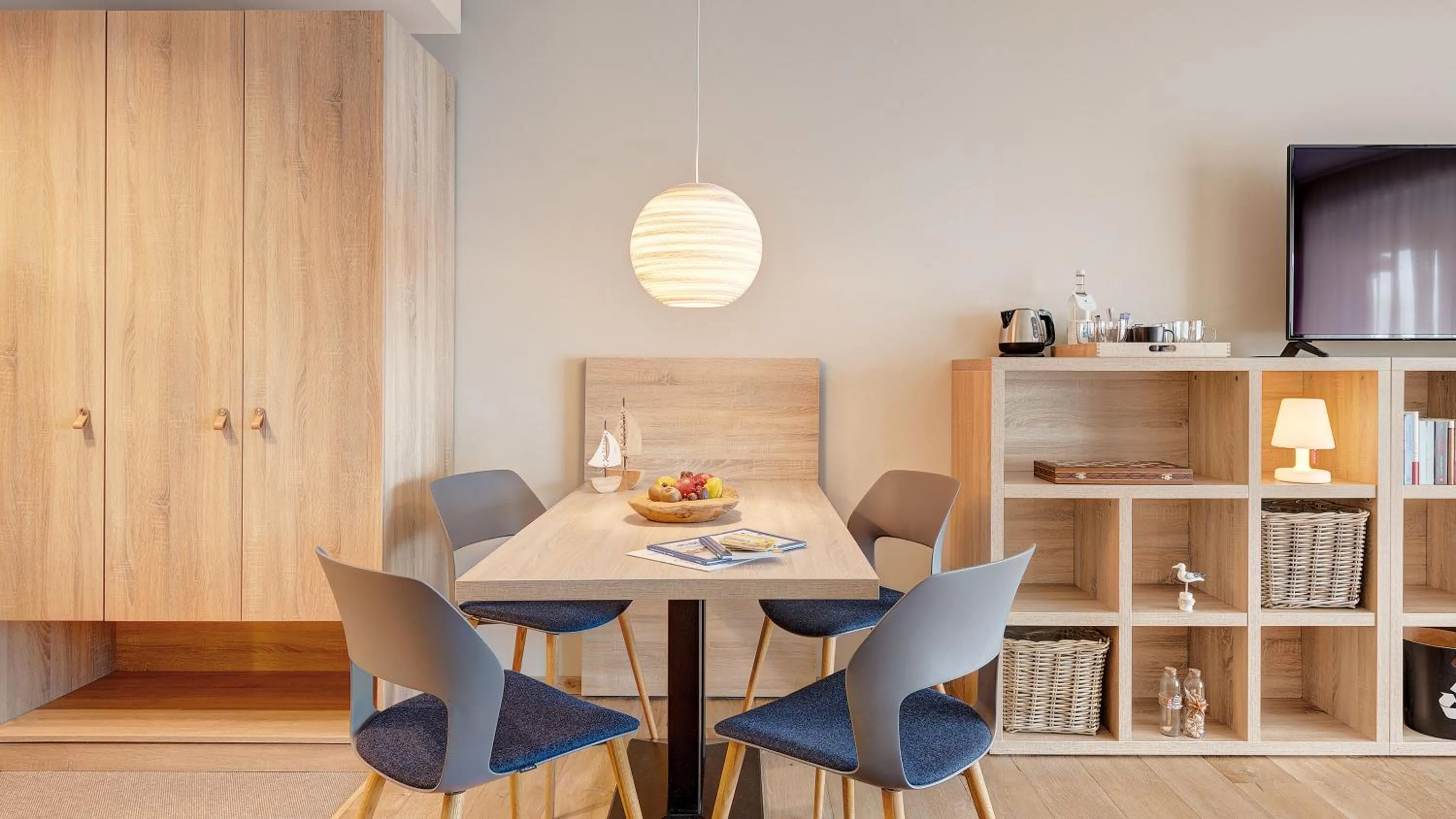 Seating area in Die Sandburg