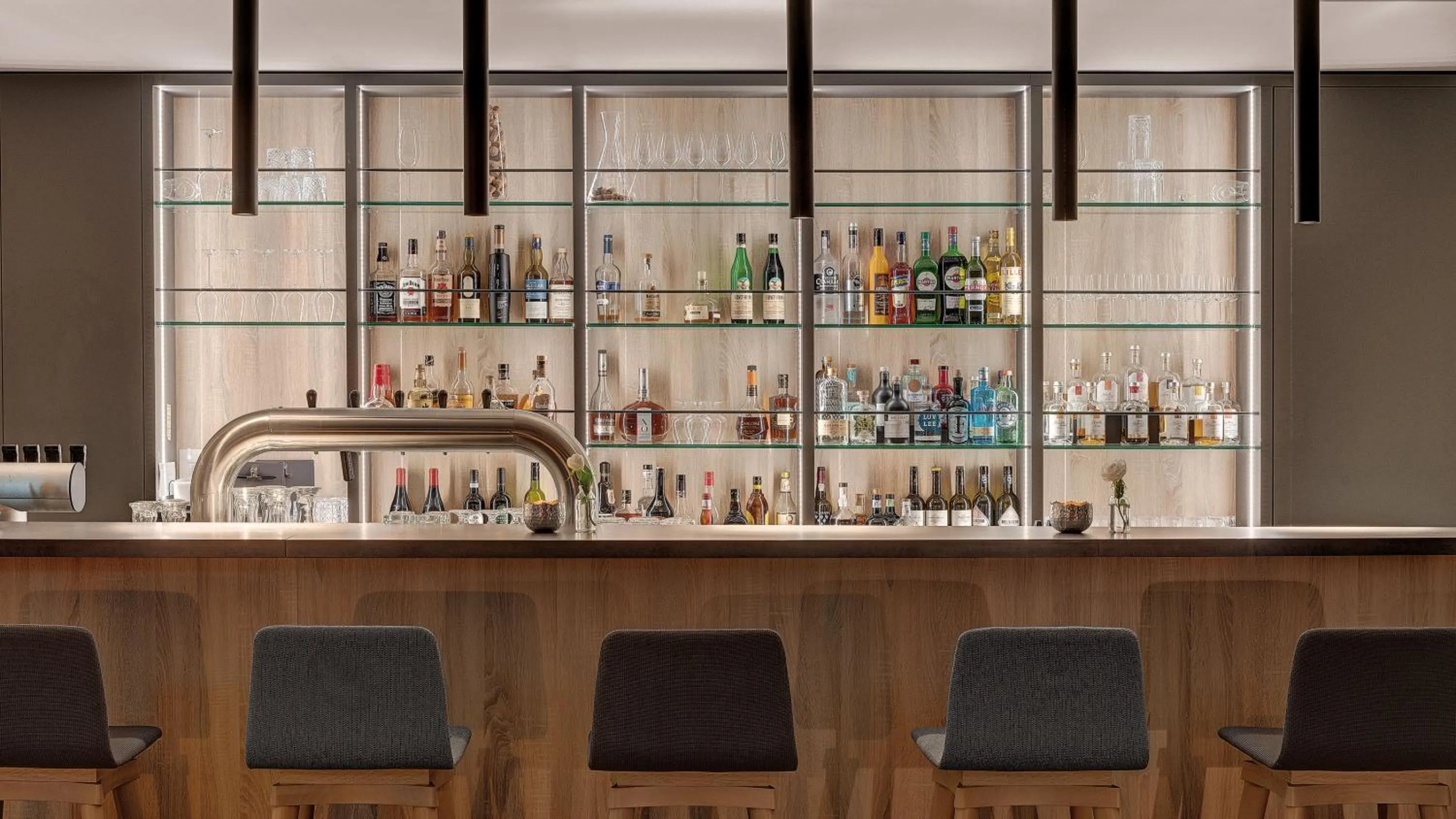 Lounge or bar in Die Sandburg