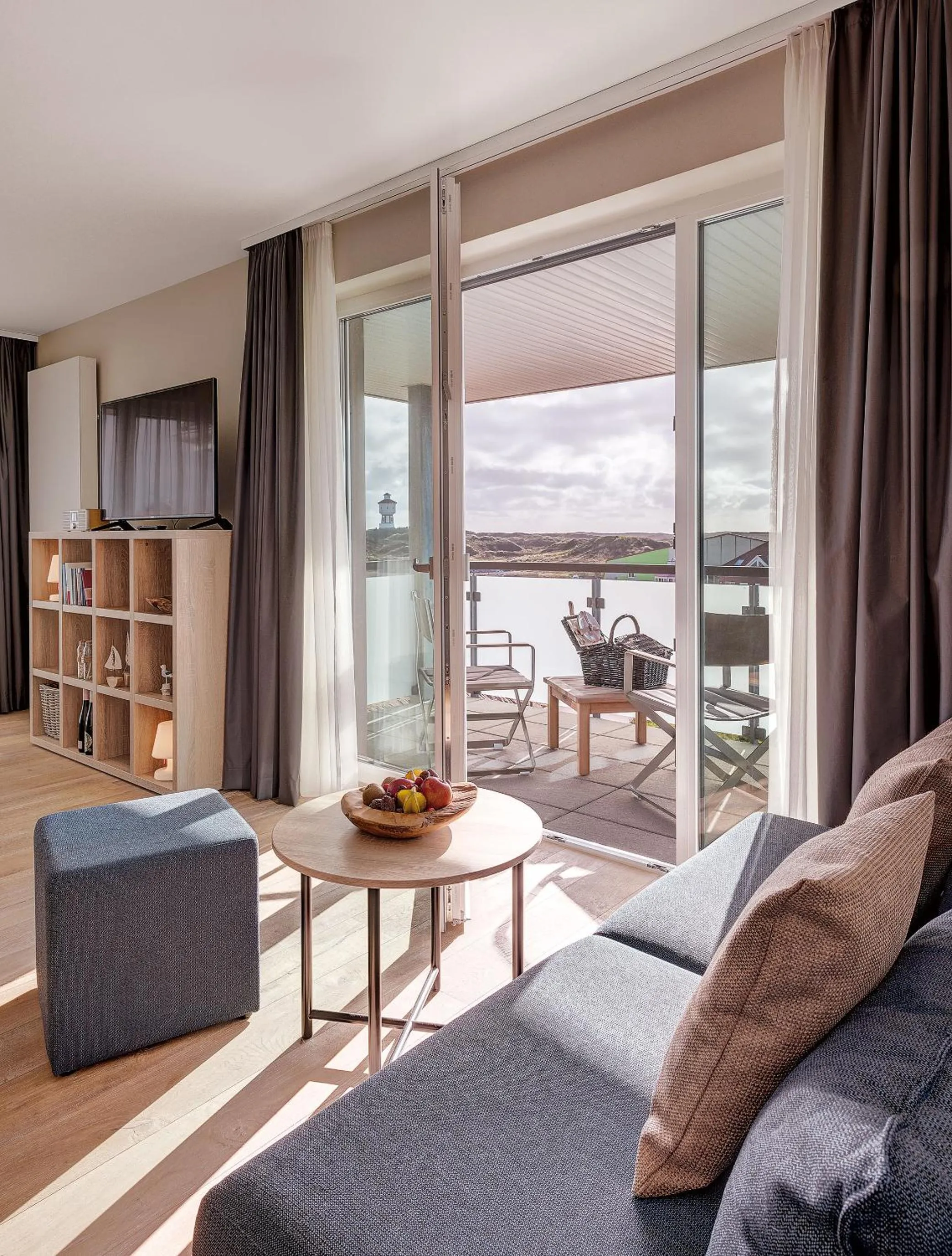 View (from property/room) in Die Sandburg