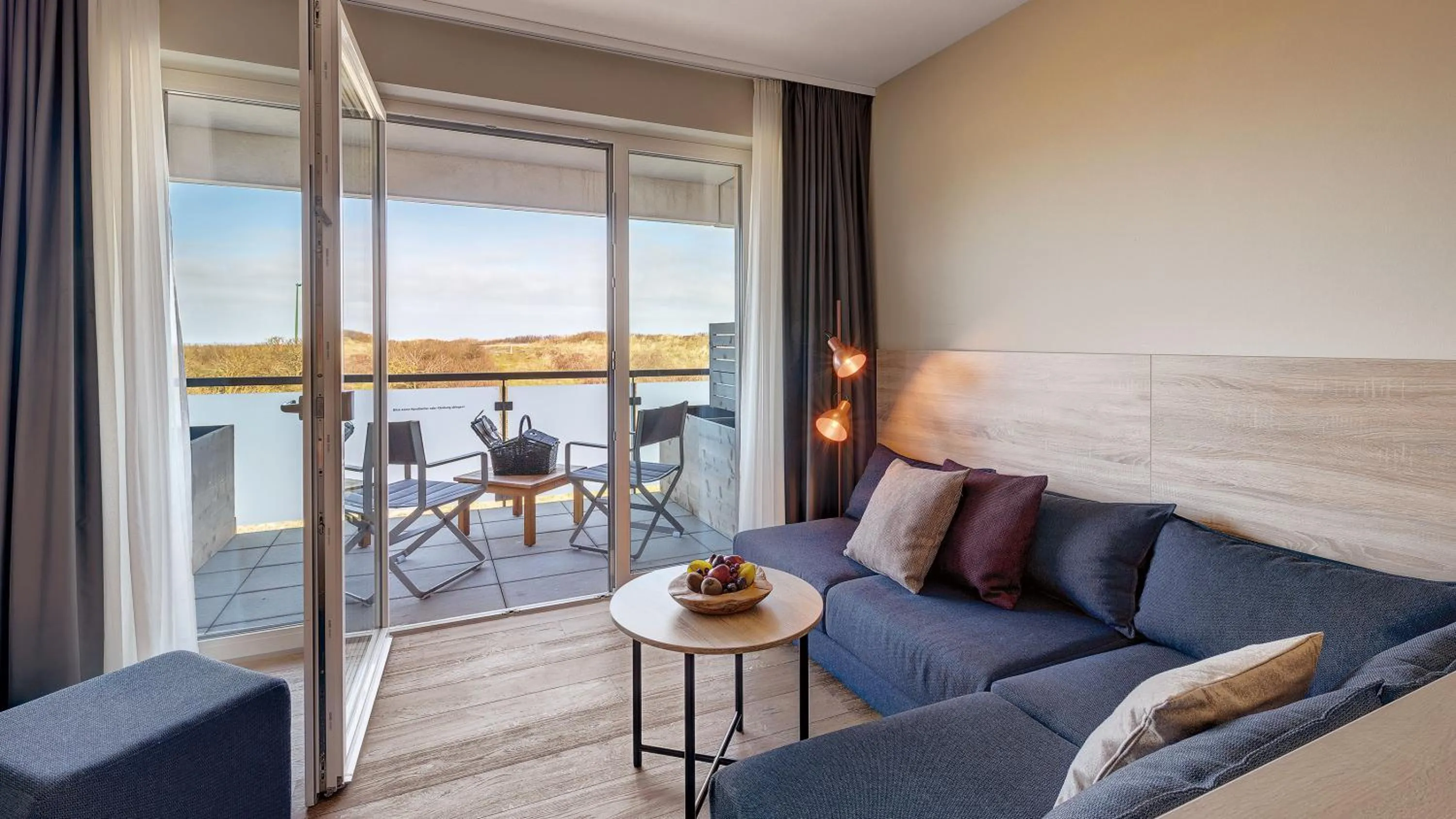 View (from property/room) in Die Sandburg