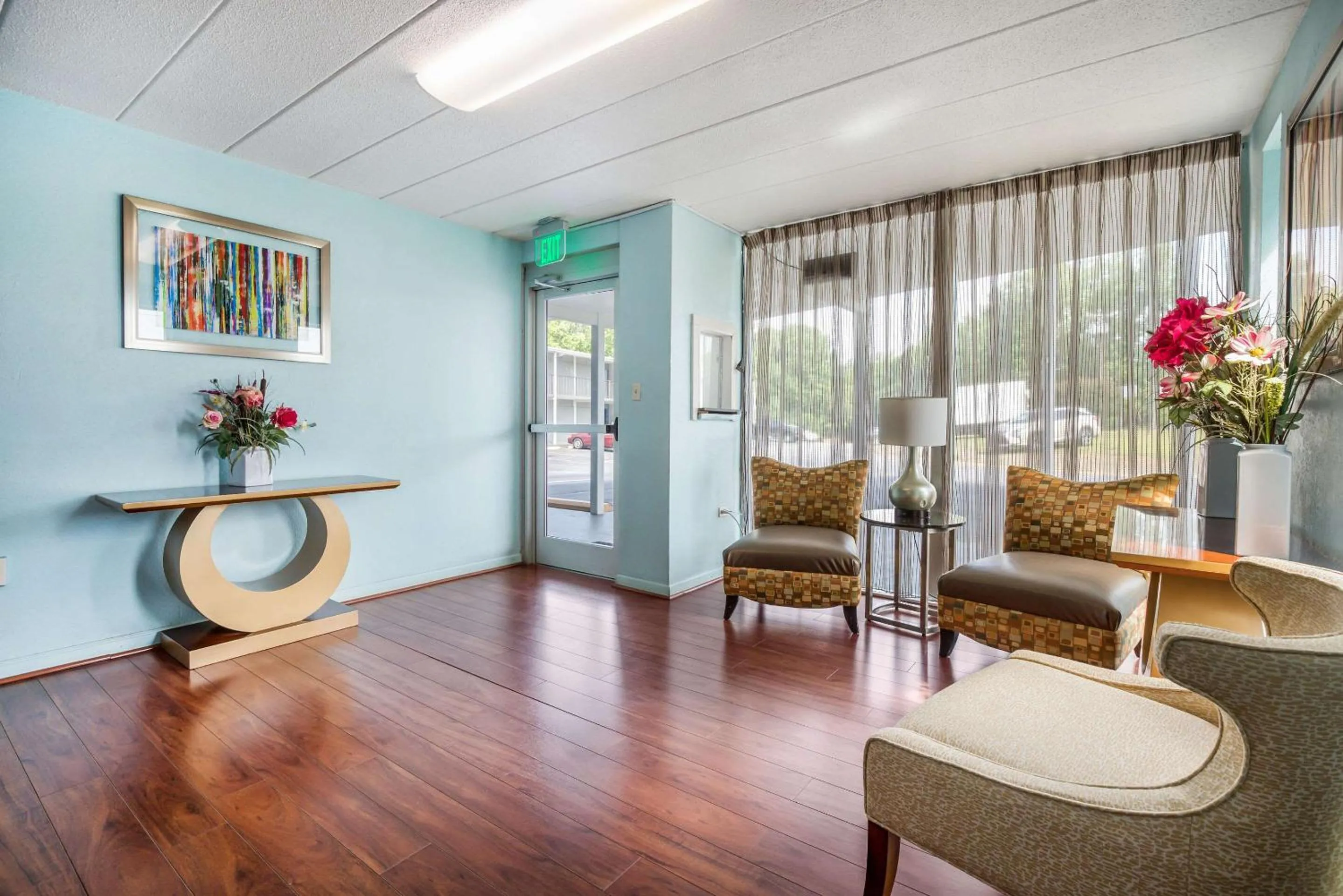 Lobby or reception in Rodeway Inn Anderson