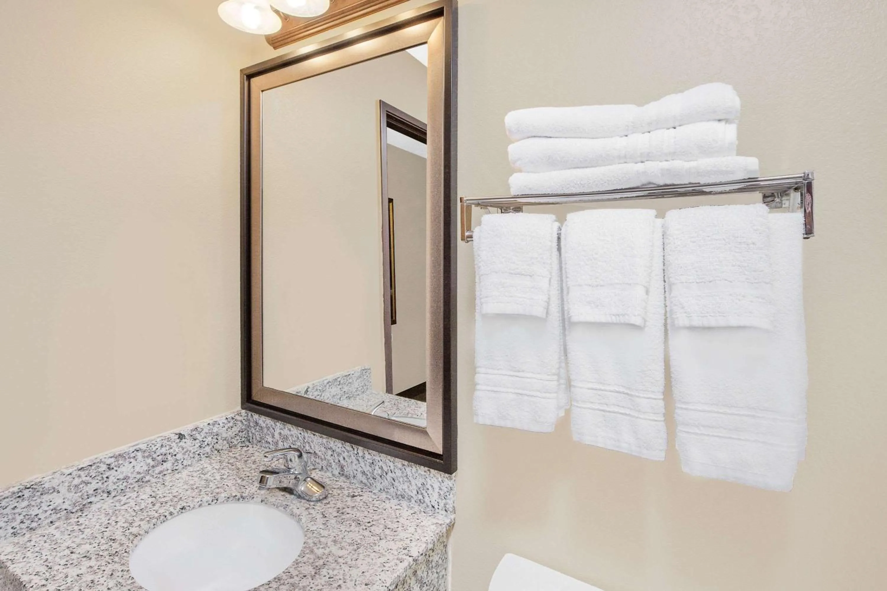 Bathroom in Super 8 by Wyndham Seville