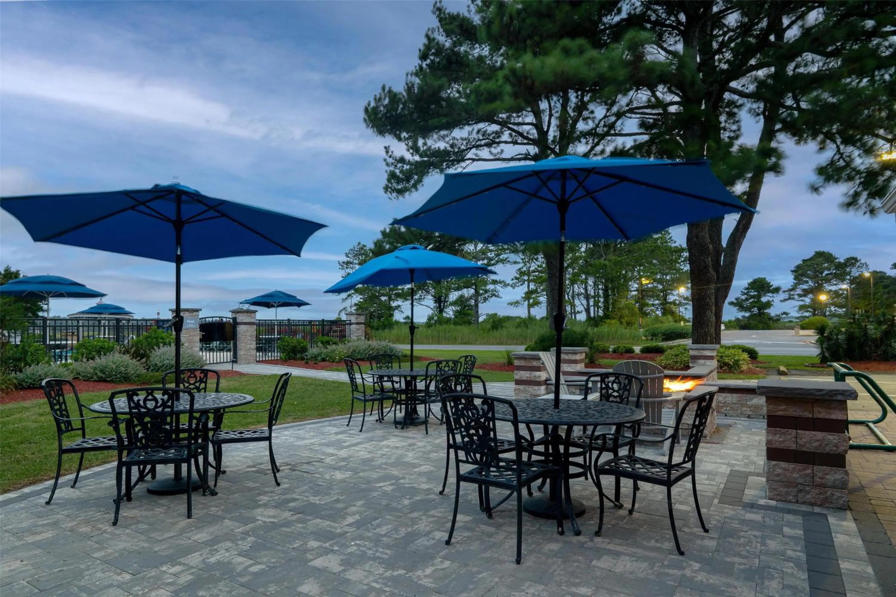 Patio in Spark by Hilton Chincoteague Island