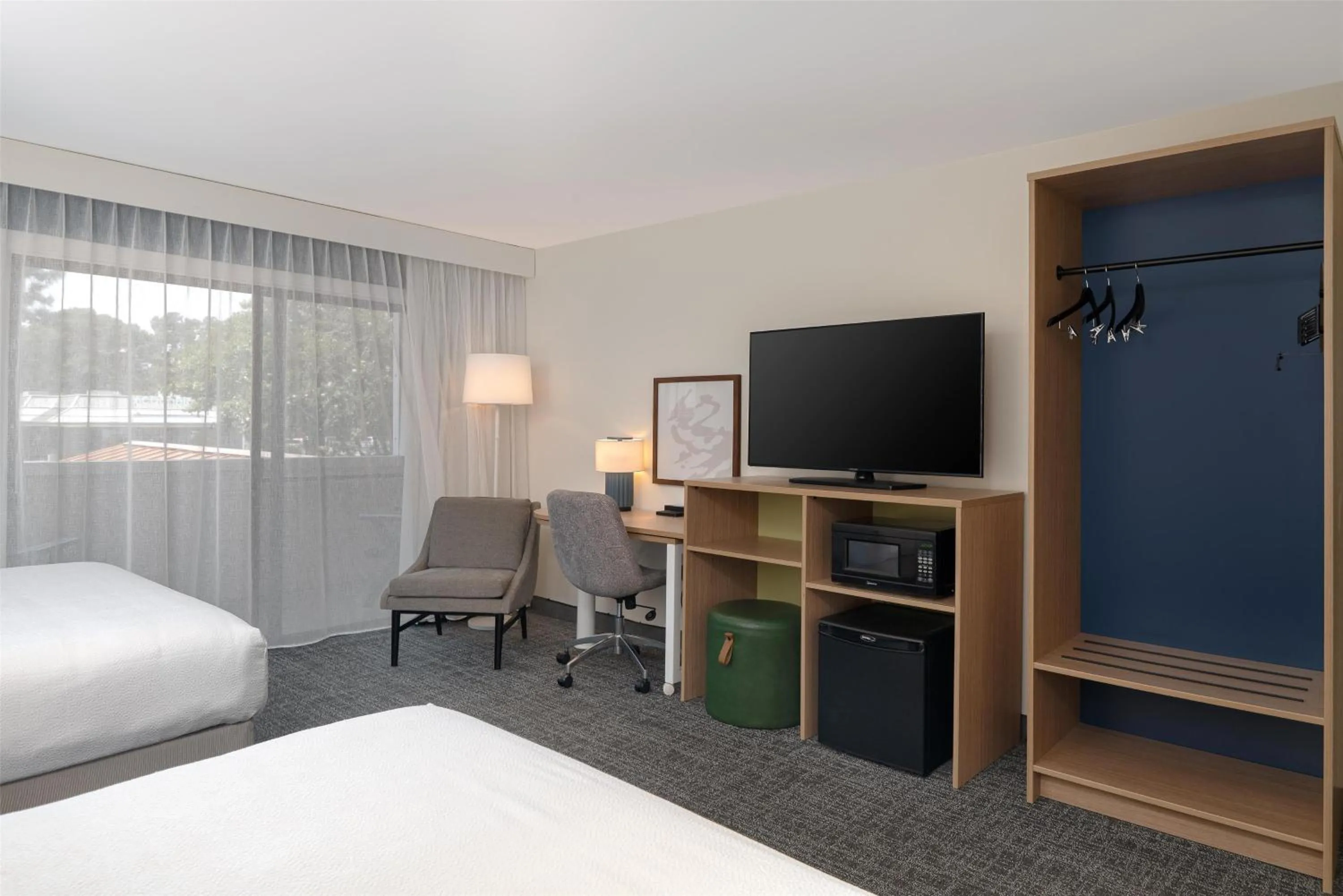 Bed in Spark by Hilton Chincoteague Island