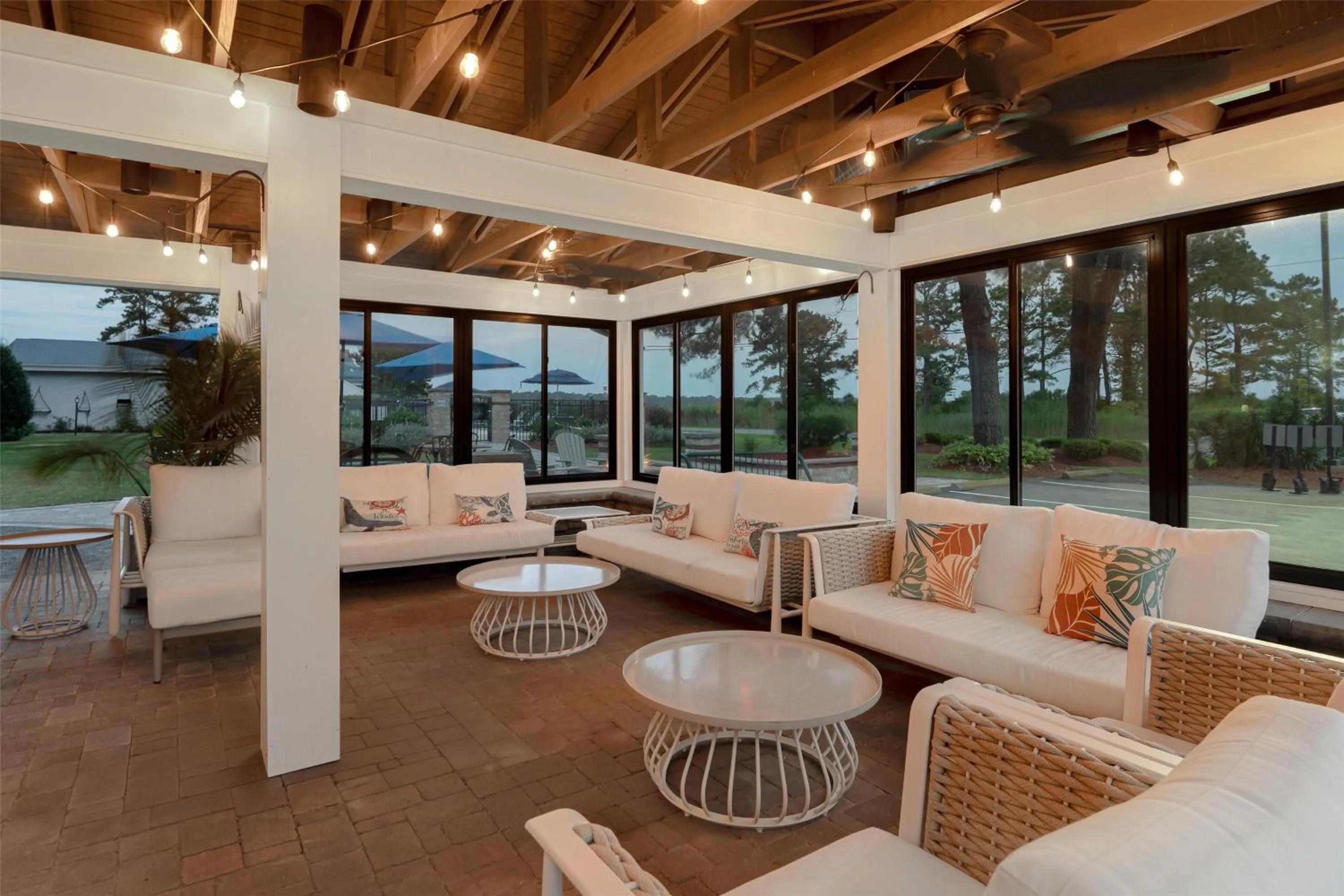 Patio in Spark by Hilton Chincoteague Island