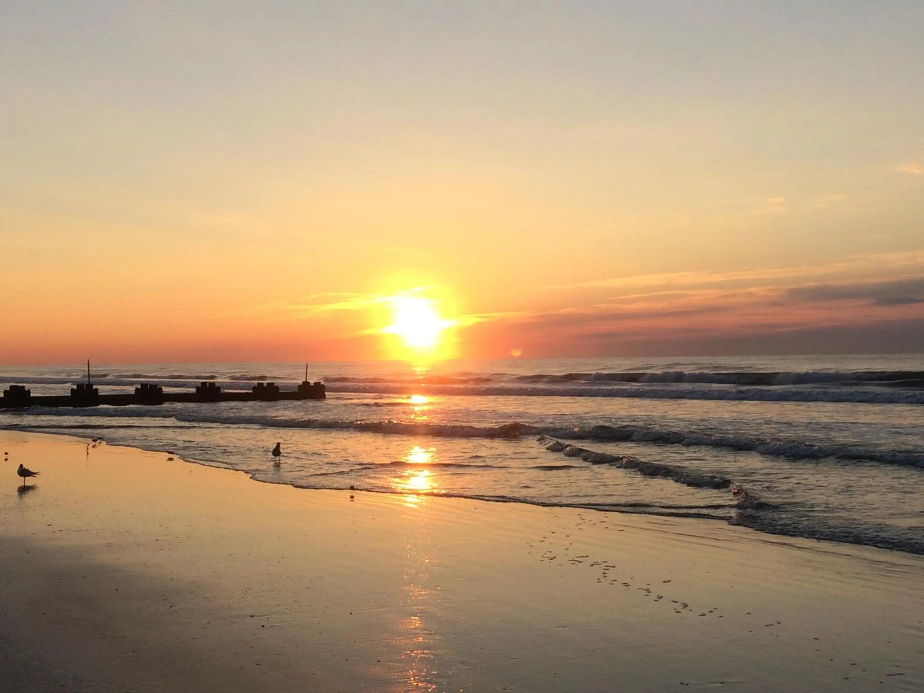 Sunrise in Acacia Beachfront Resort