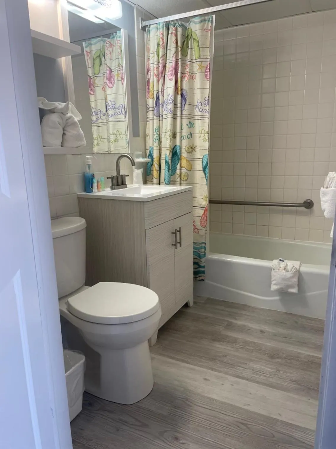 Toilet in Acacia Beachfront Resort