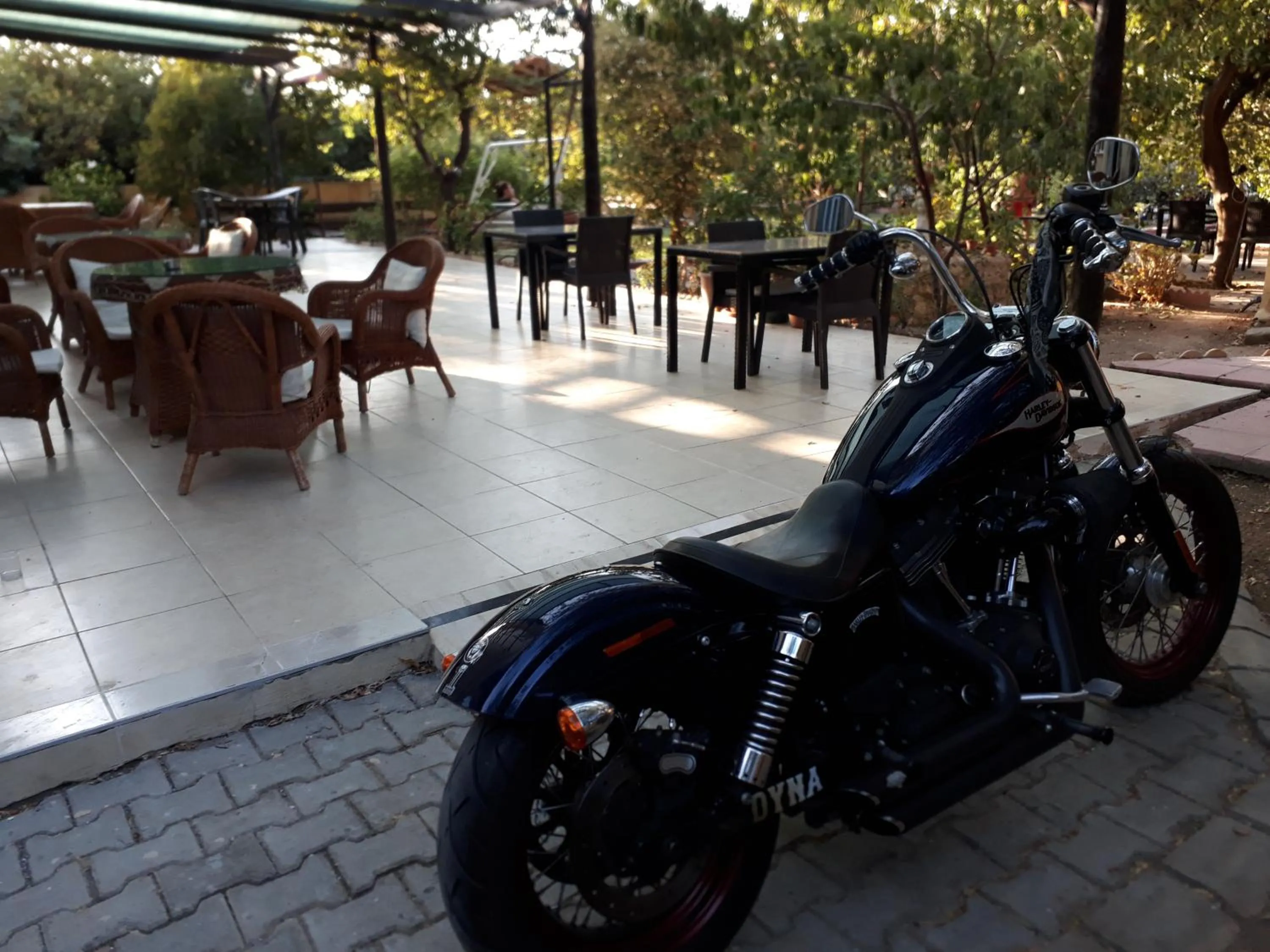 Cycling in Lapida Garden