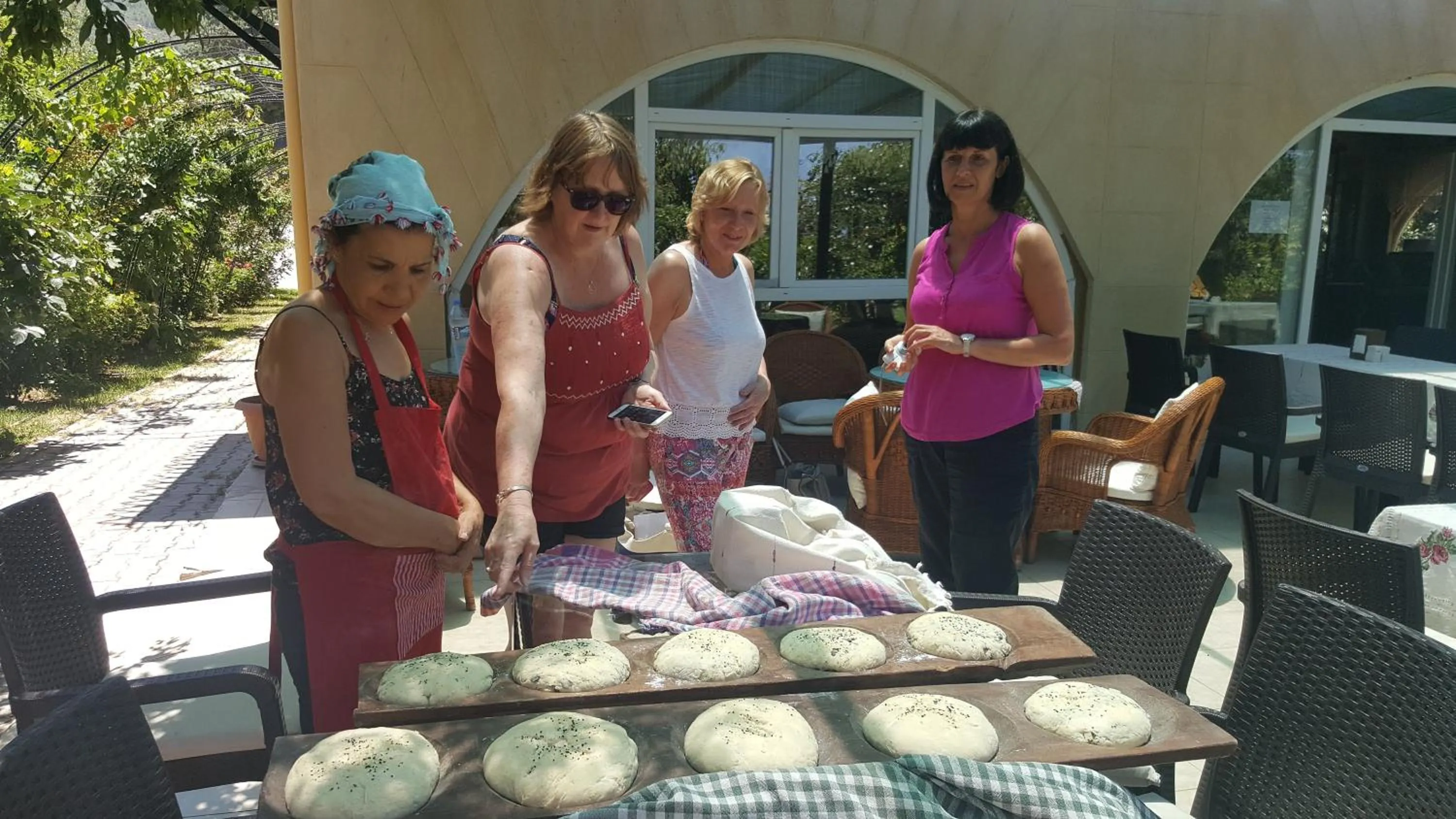 People in Lapida Garden