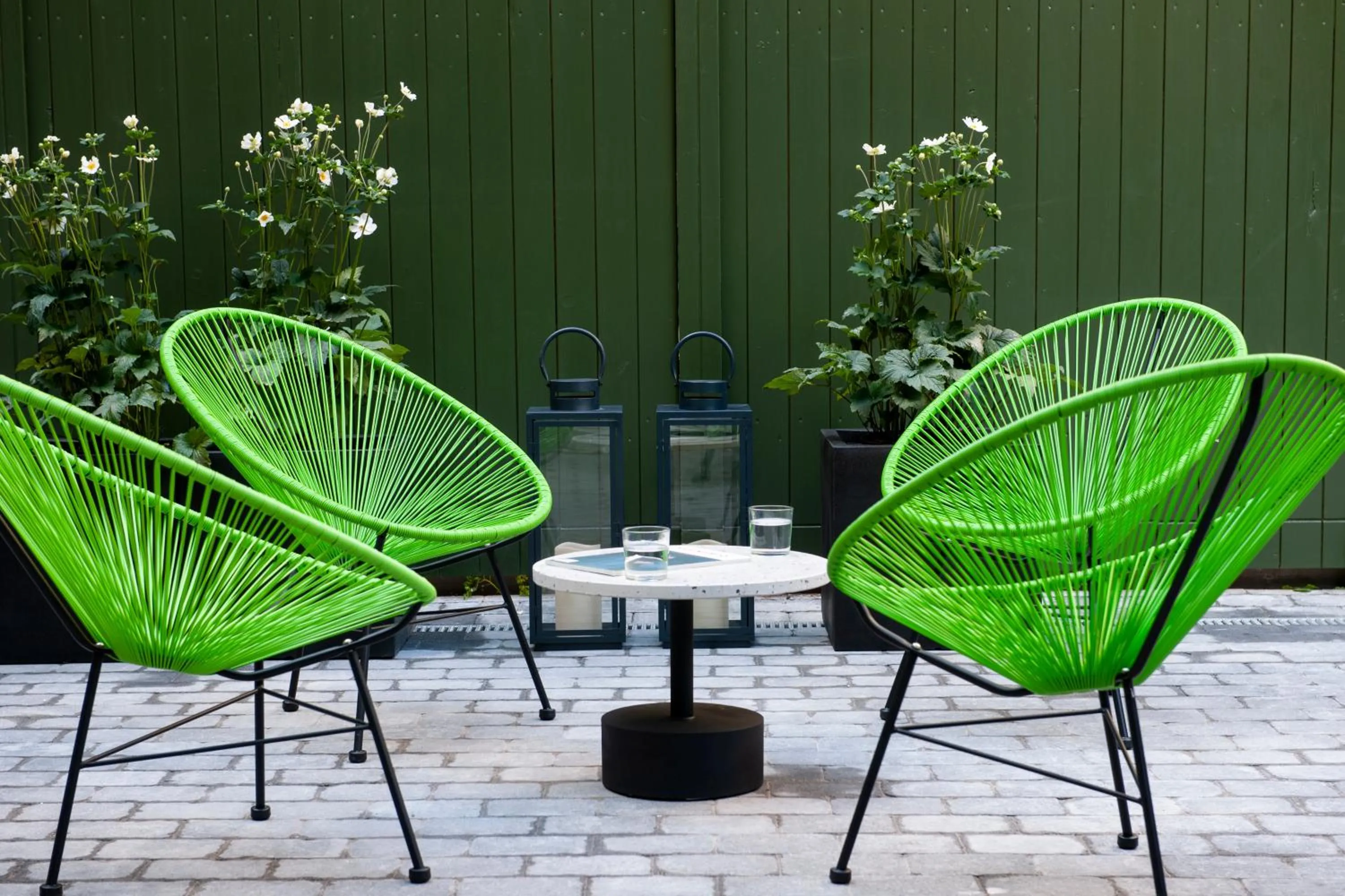 Garden in Eric Vökel Boutique Apartments - Copenhagen Suites