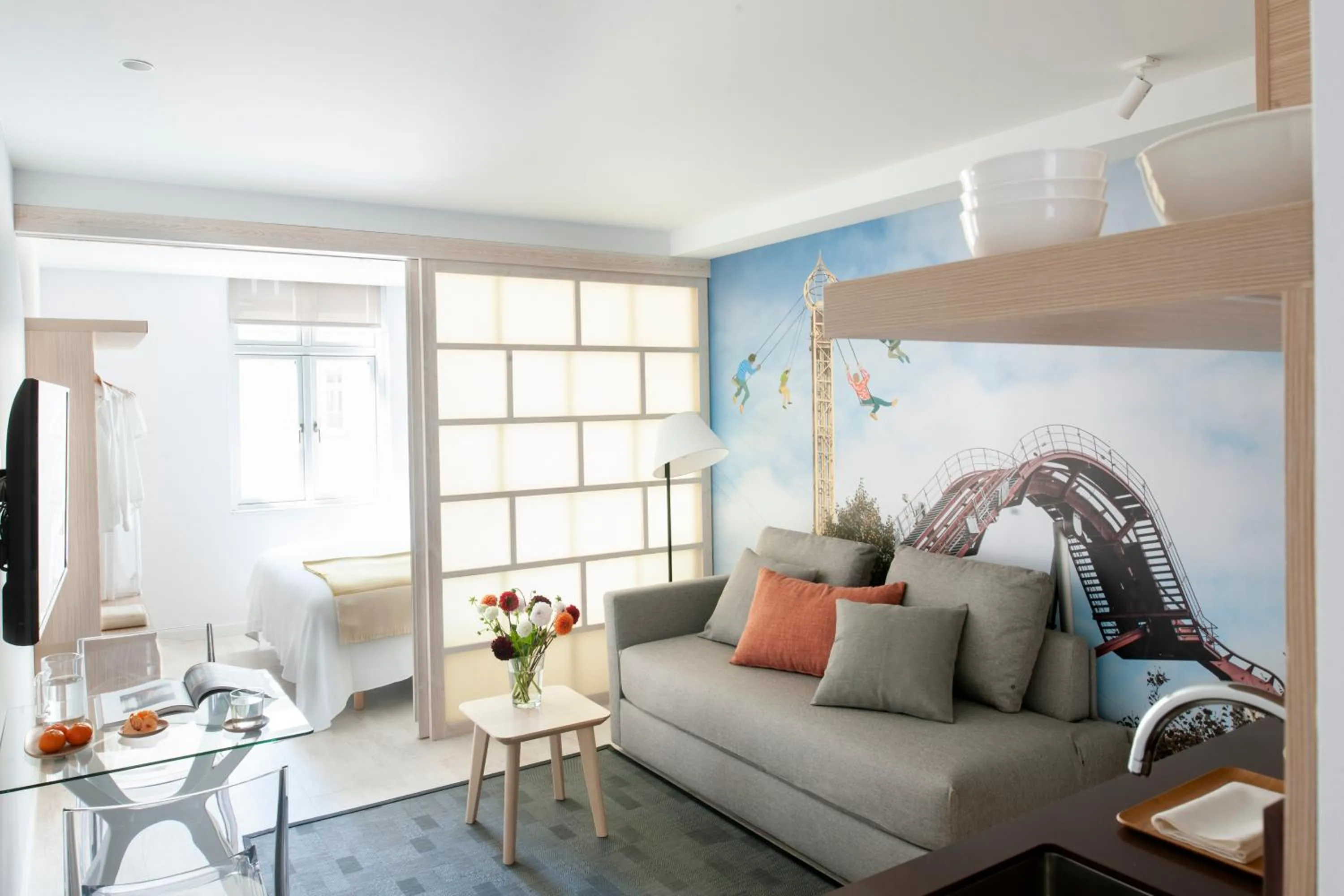 Living room in Eric Vökel Boutique Apartments - Copenhagen Suites