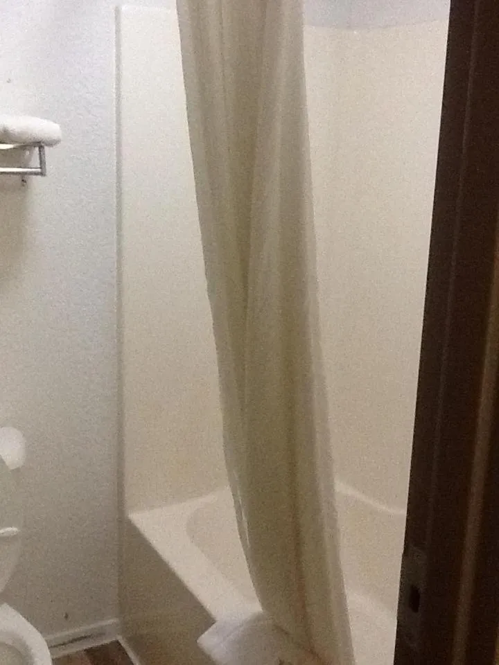 Bathroom in Super 8 by Wyndham Kennett