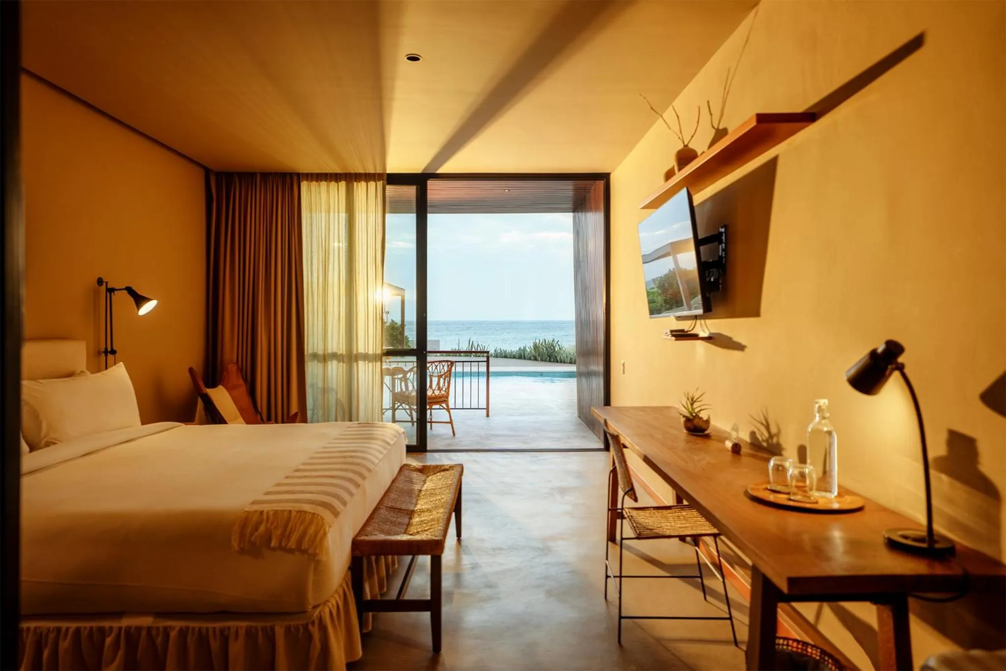 Bed in Norte Suites Boutique