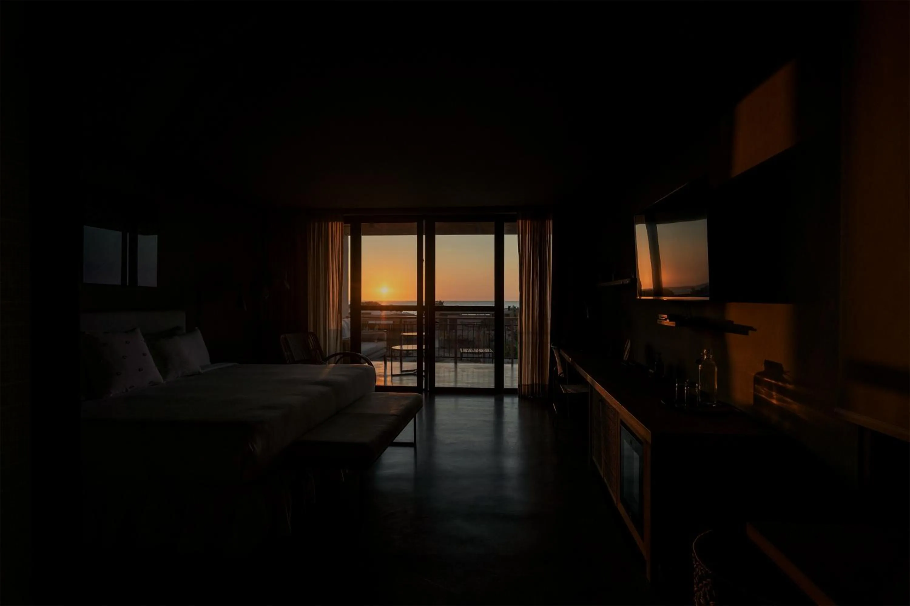 Bed in Norte Suites Boutique