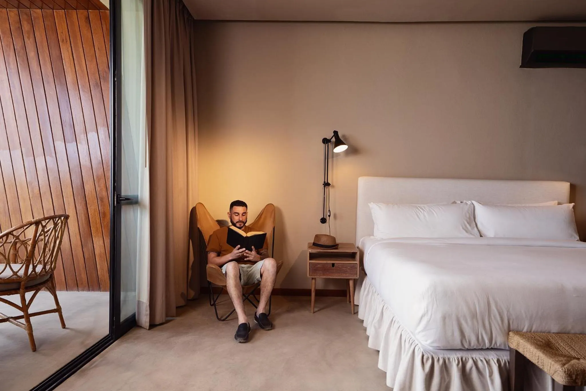 Bed in Norte Suites Boutique