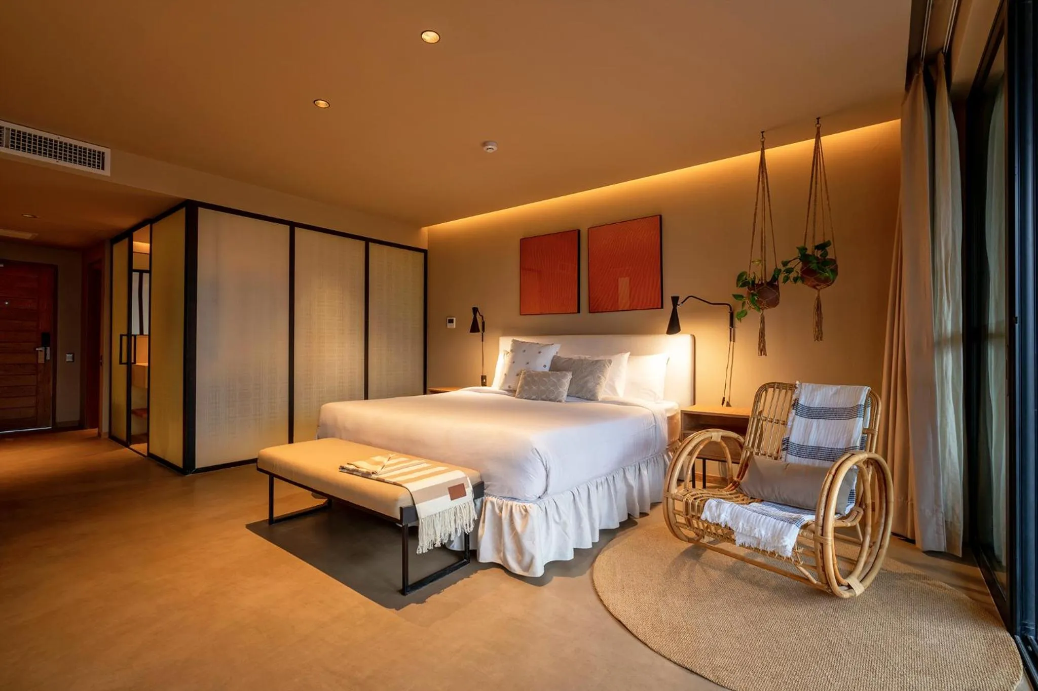Bed in Norte Suites Boutique
