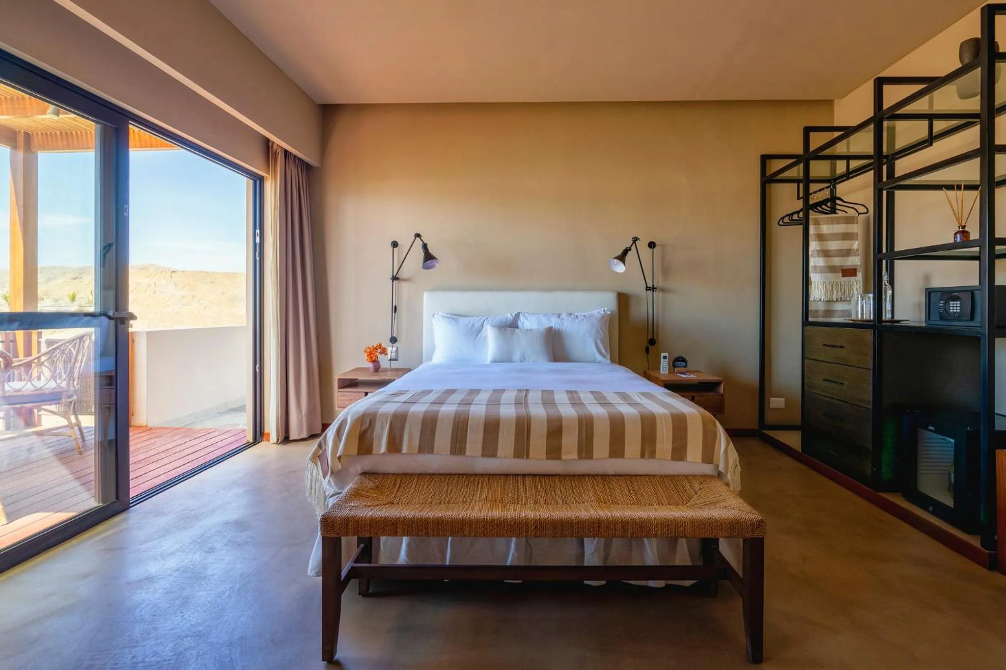 Bed in Norte Suites Boutique