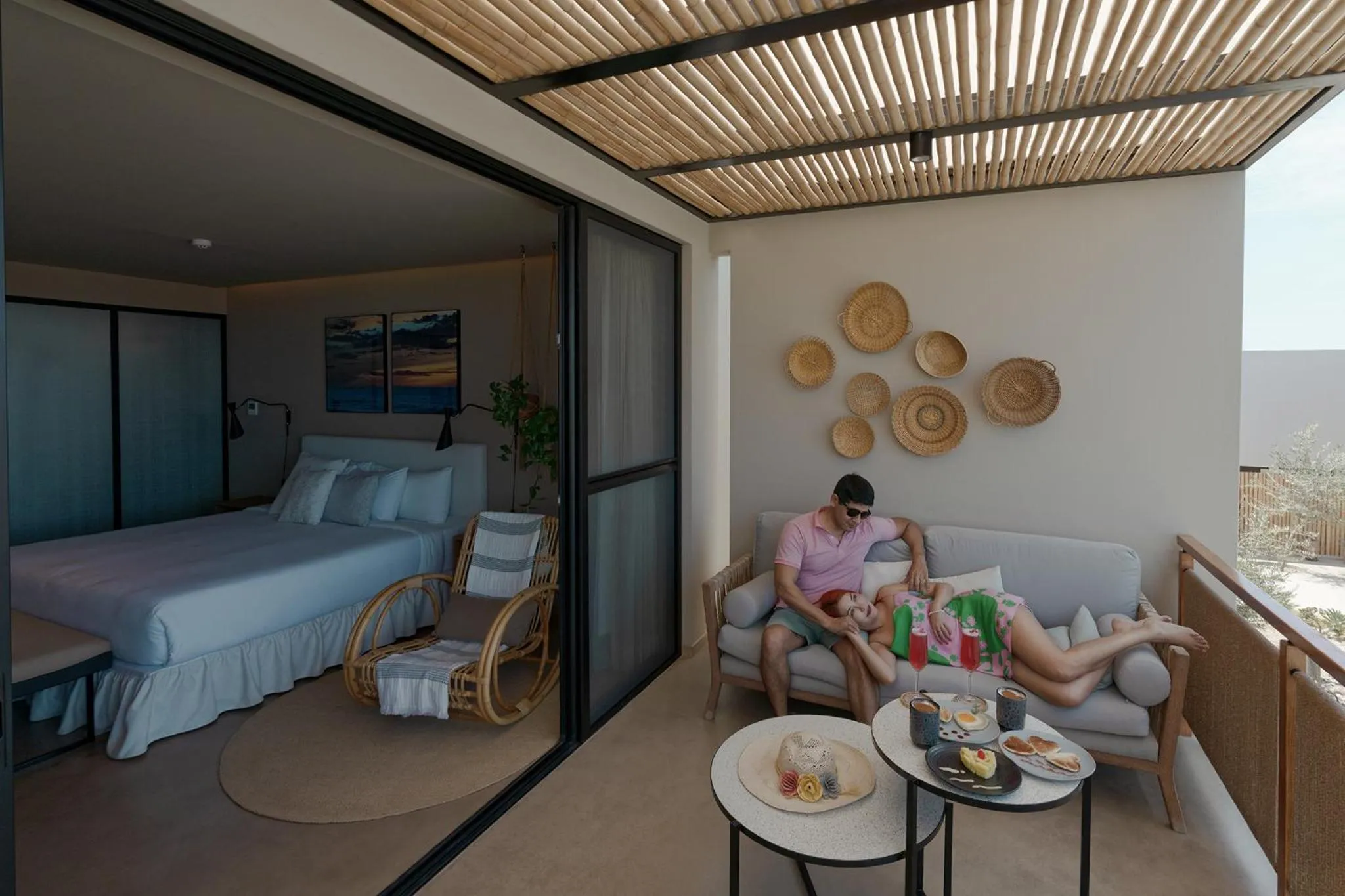 Bed in Norte Suites Boutique