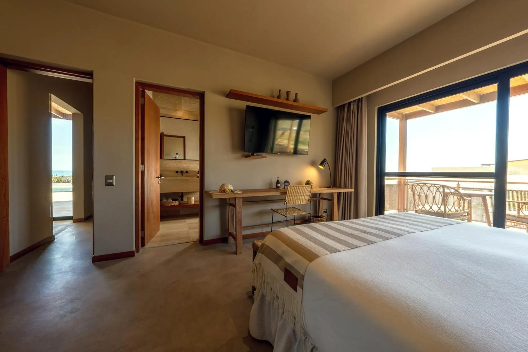 Bed in Norte Suites Boutique