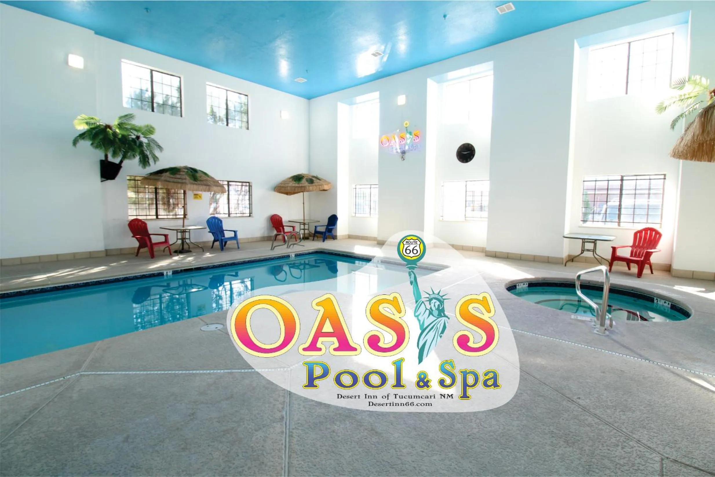 Hot Tub in Desert Inn Tucumcari