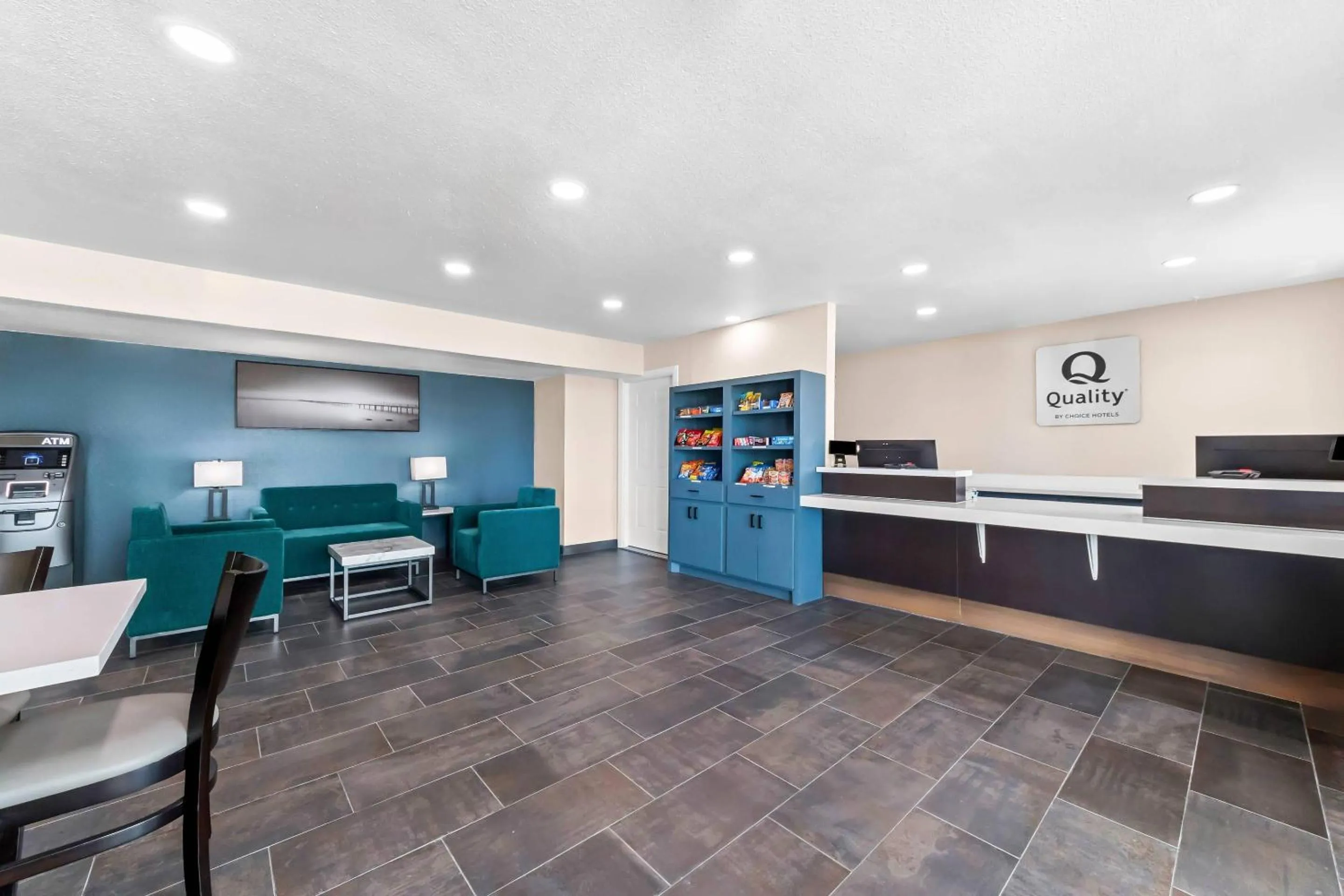 Lobby or reception in Quality Inn & Suites Port Lavaca near Lighthouse Beach