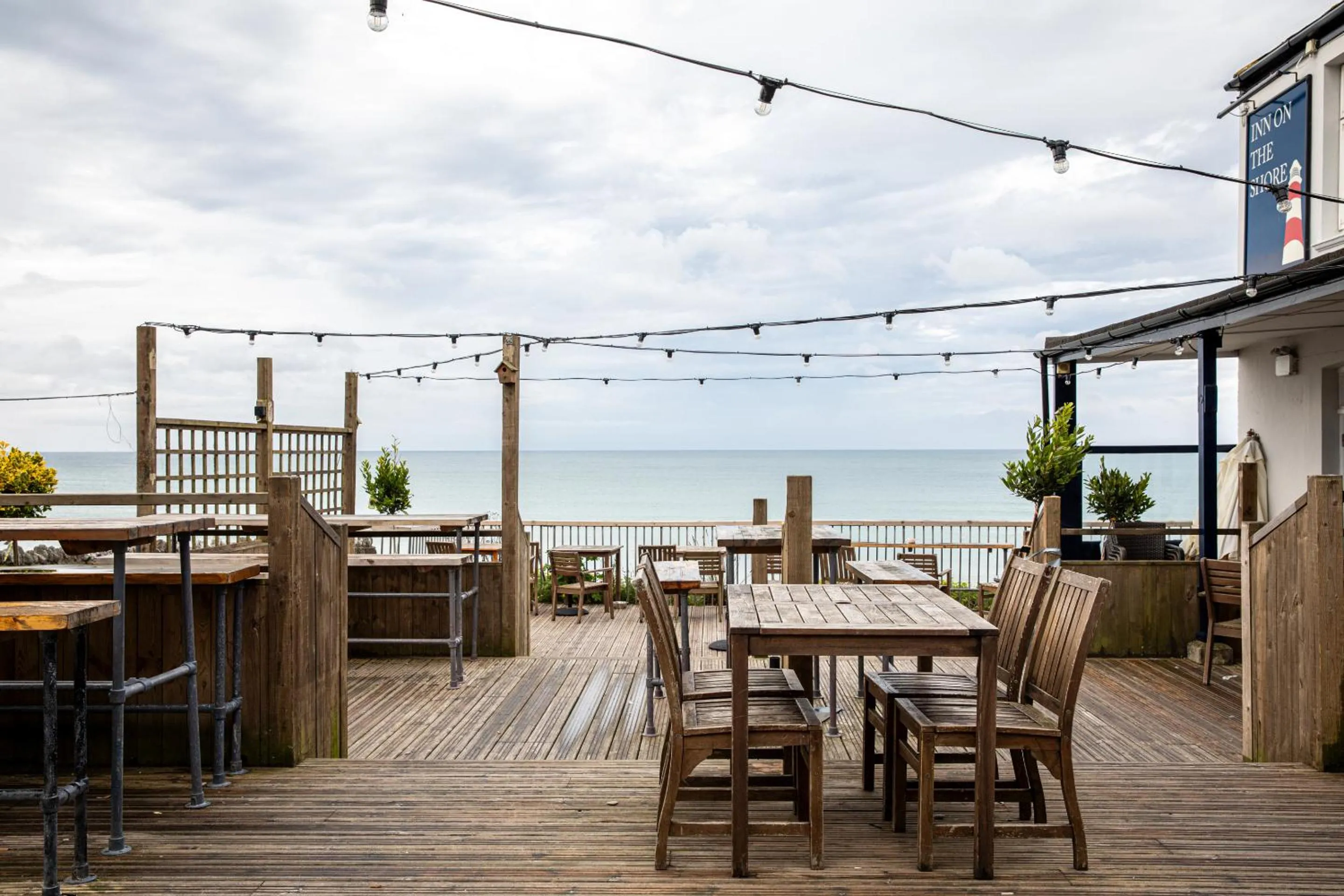 Patio in Inn on the Shore