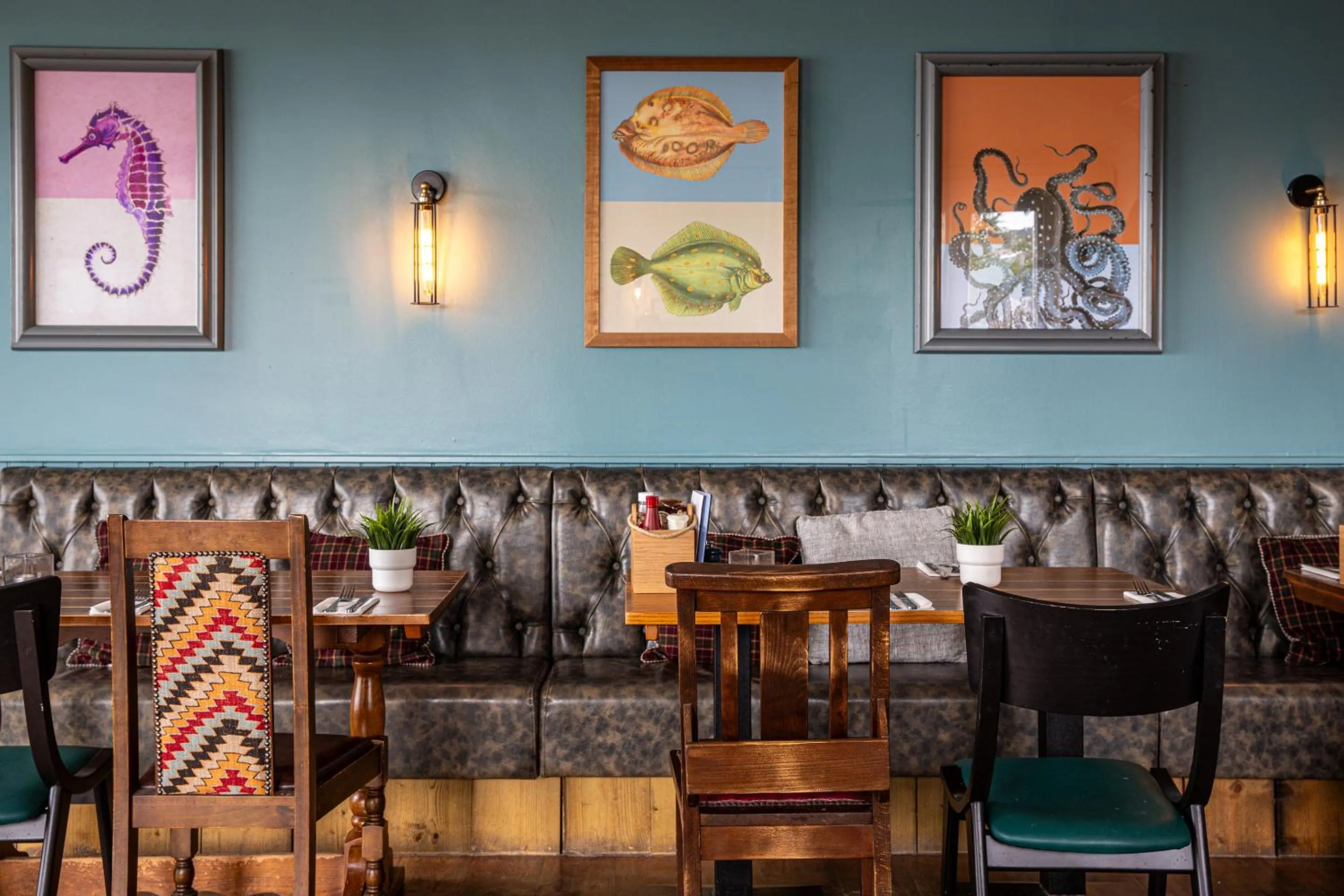 Dining area in Inn on the Shore