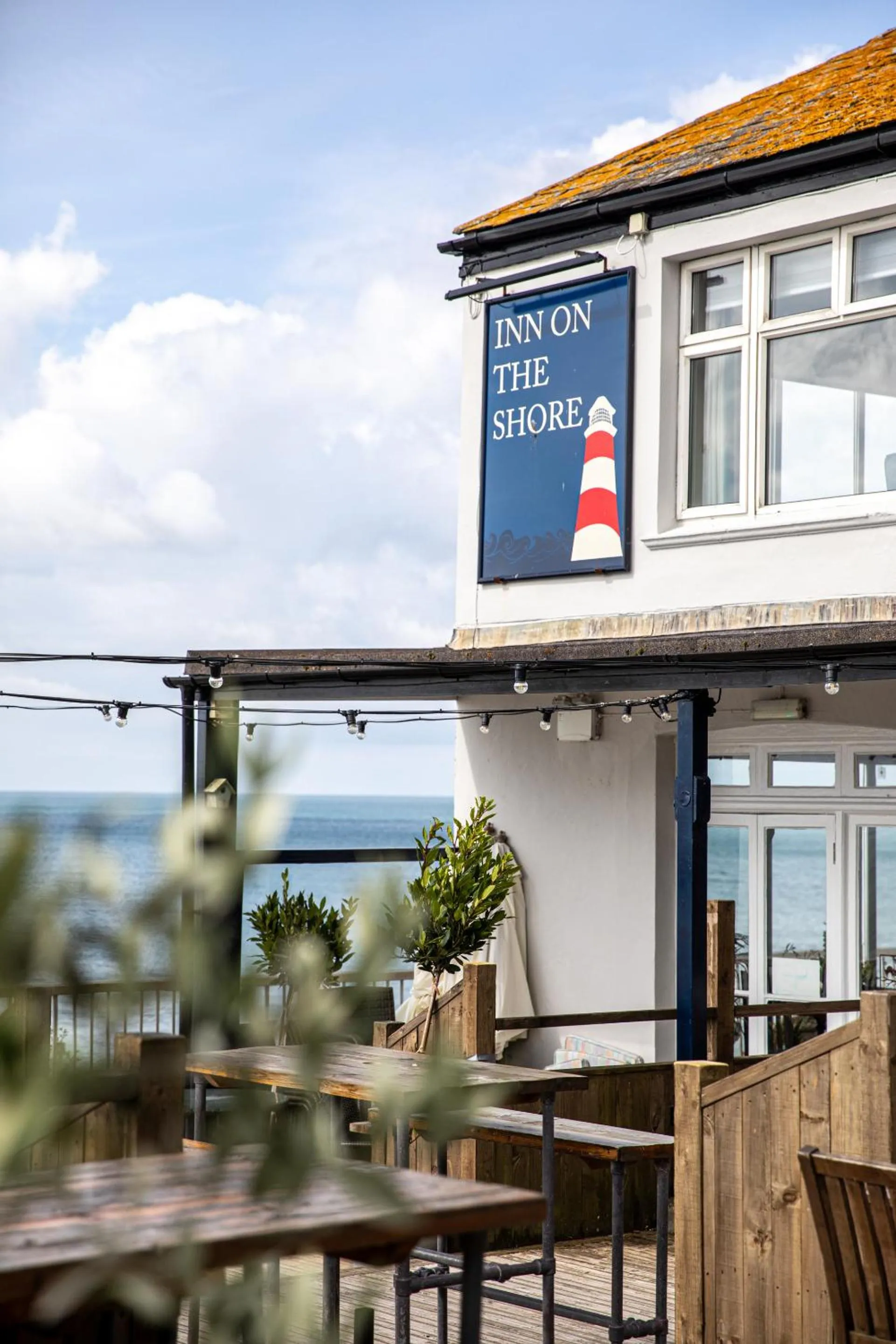 Patio in Inn on the Shore