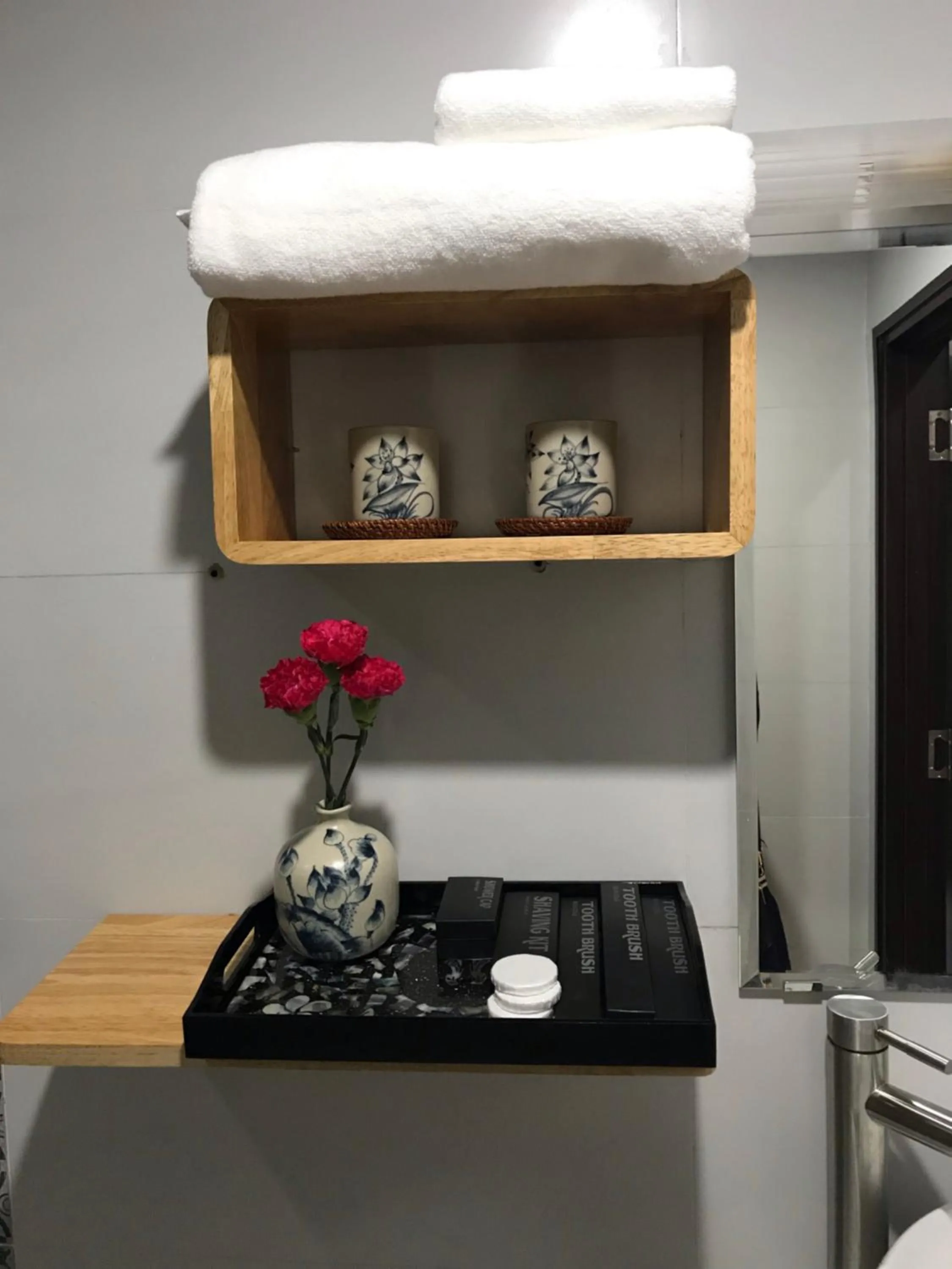 Bathroom in Hanoi Center Silk Lullaby Hotel and Travel